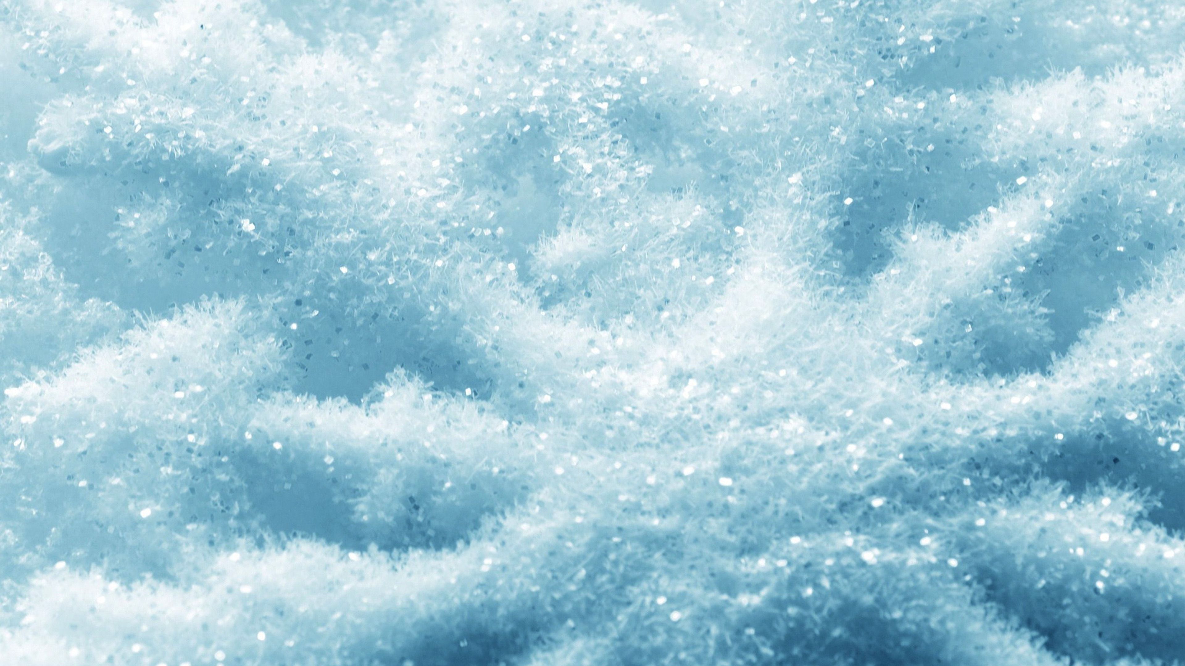 Snow Ice Winter Texture Pattern Wallpaper