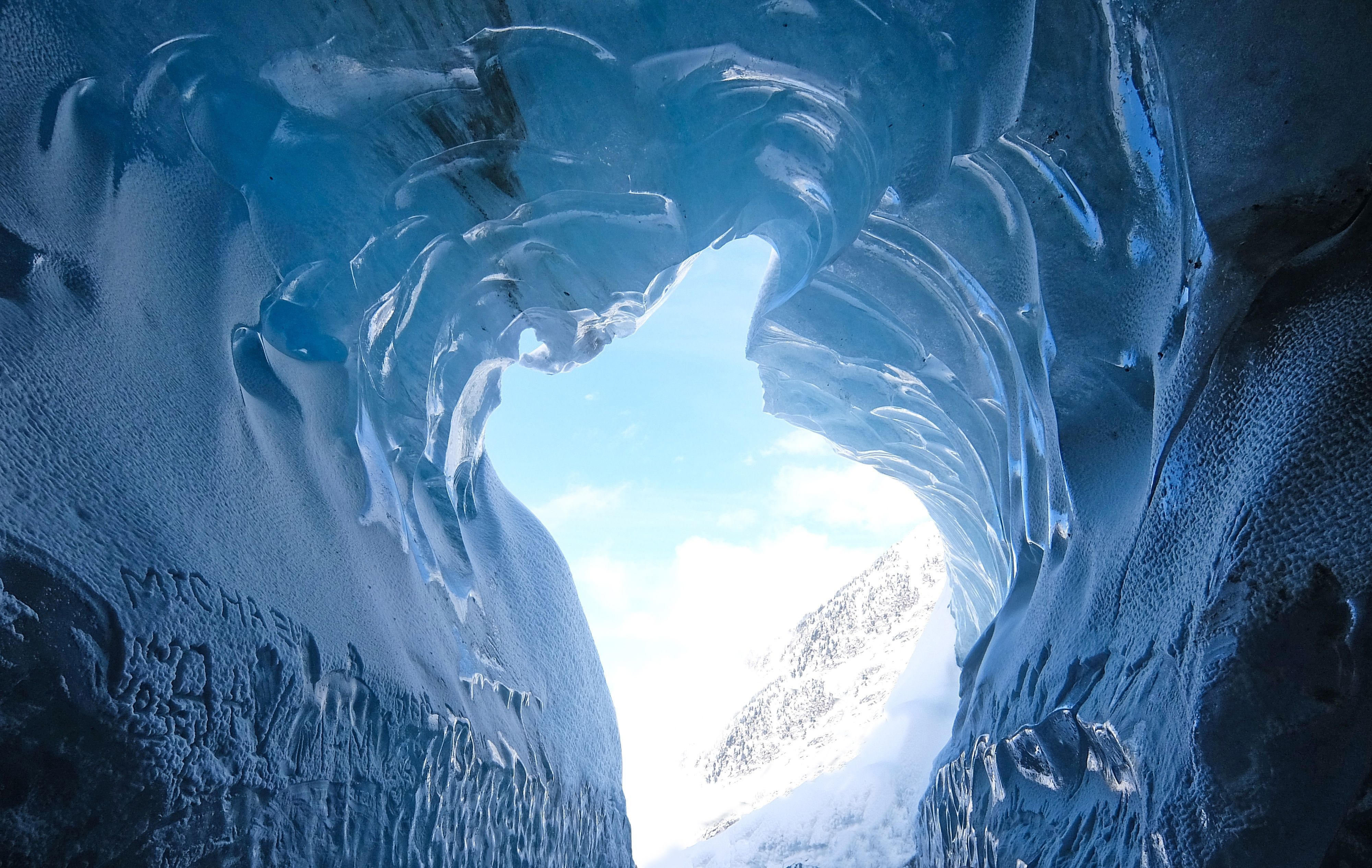 Ice Cave Wallpaper