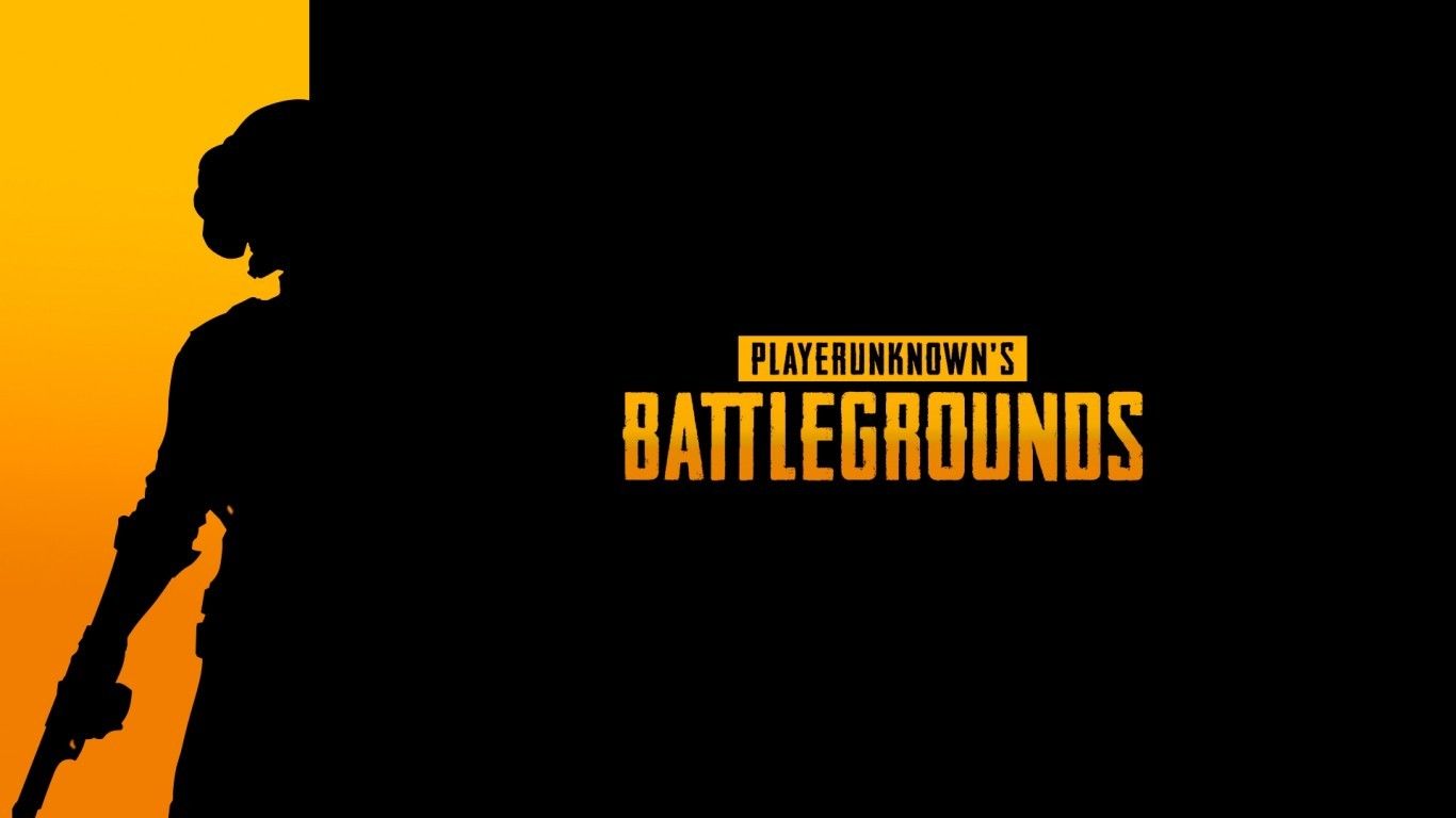 Download 1366x768 Pubg, Character Silhouette, Playerunknown's Battlegrounds, Artwork Wallpaper for Laptop, Notebook