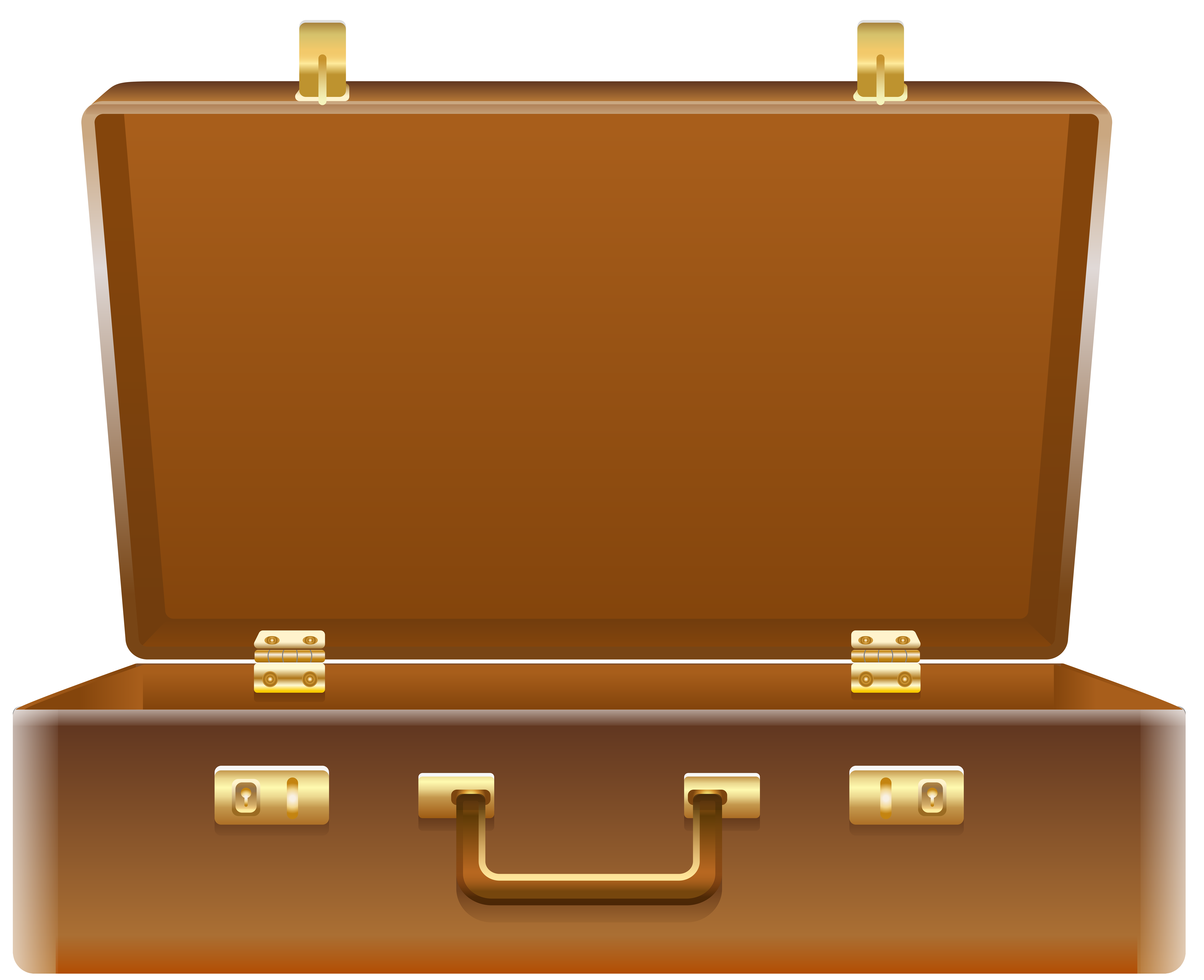 Open Suitcase PNG Clip Art Image​-Quality Image and Transparent PNG Free Clipart