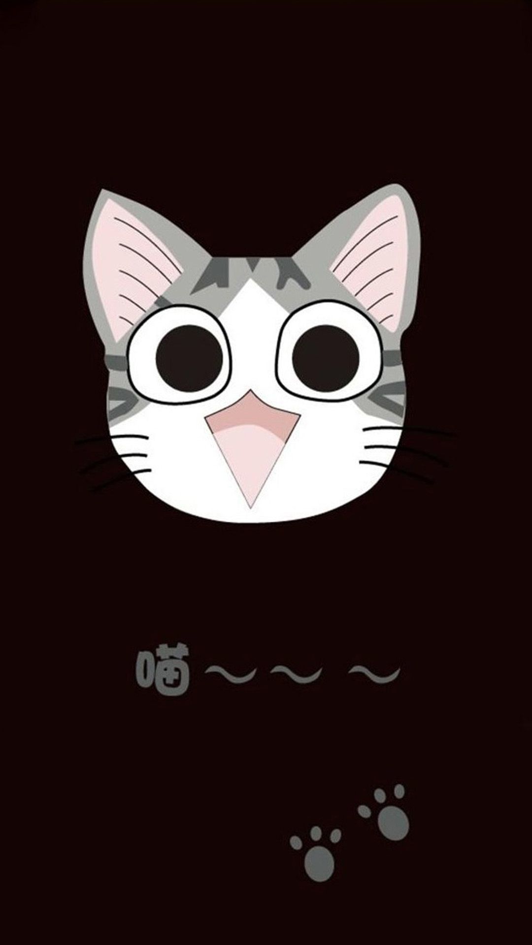 Cute Cartoon Cat Wallpaper