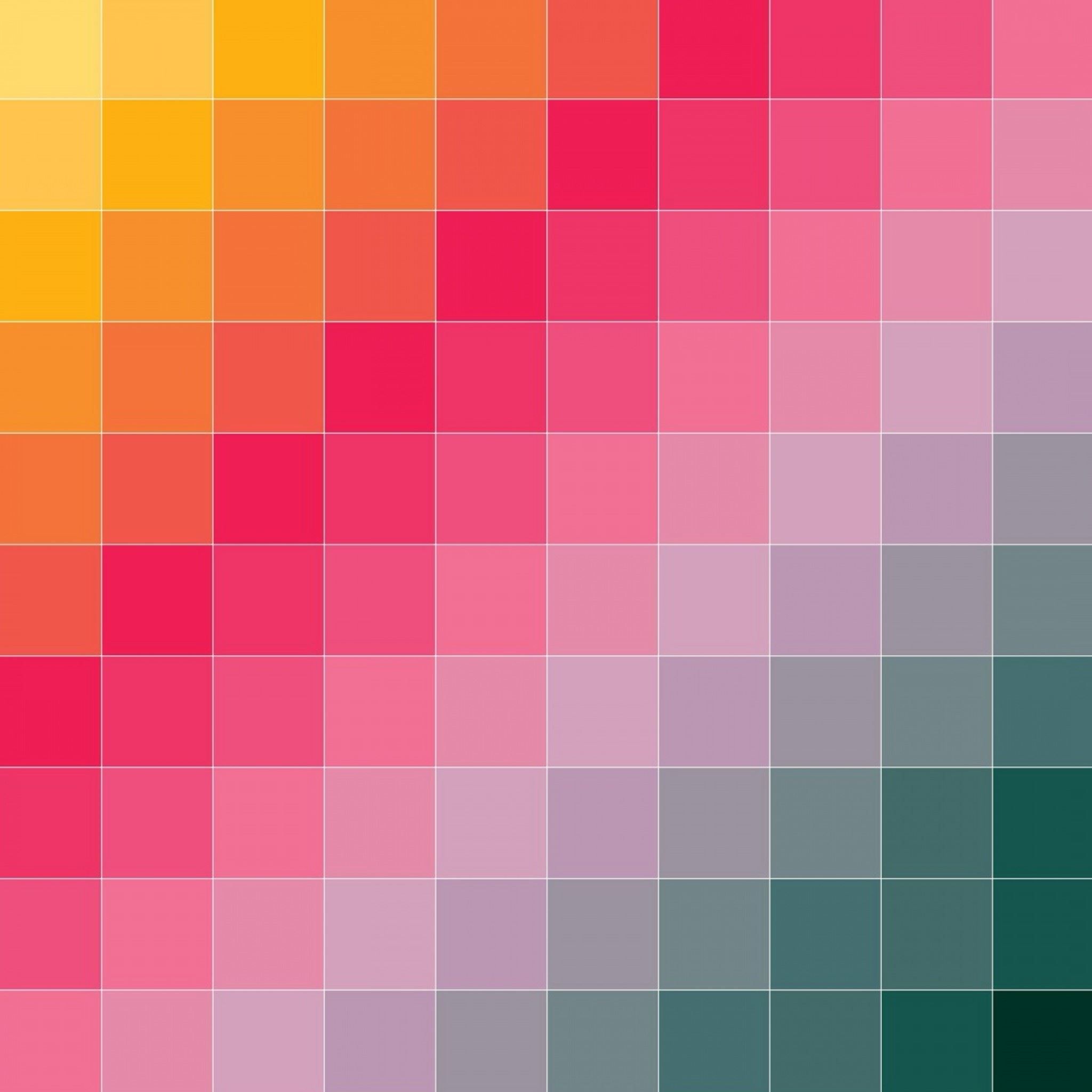 Flip Color Grid iPad Air Wallpaper Free Download
