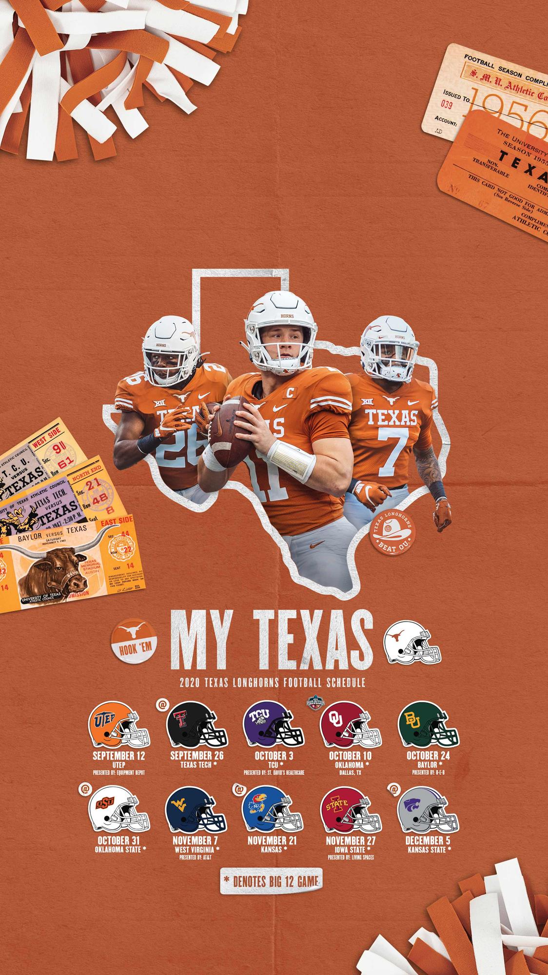 Wallpaper of Texas Athletics