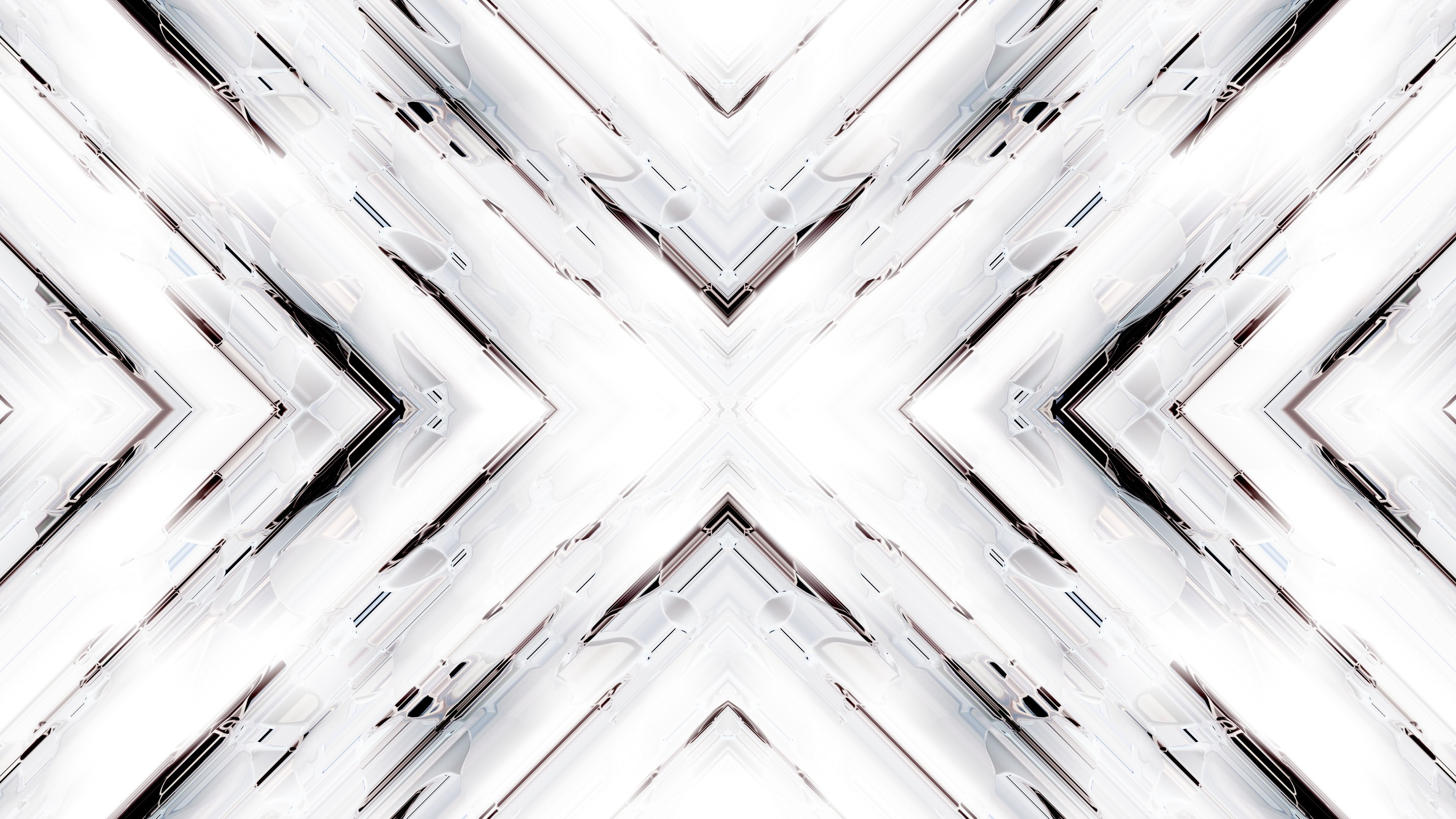 White Abstract Pattern