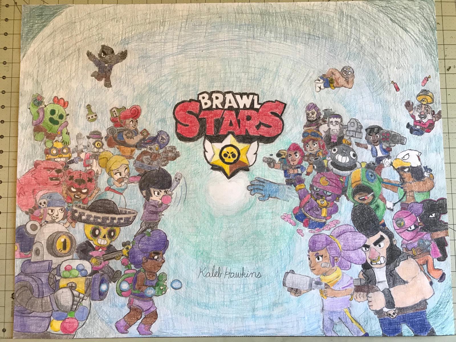 Finished my Brawl Stars Everyone is here! banner