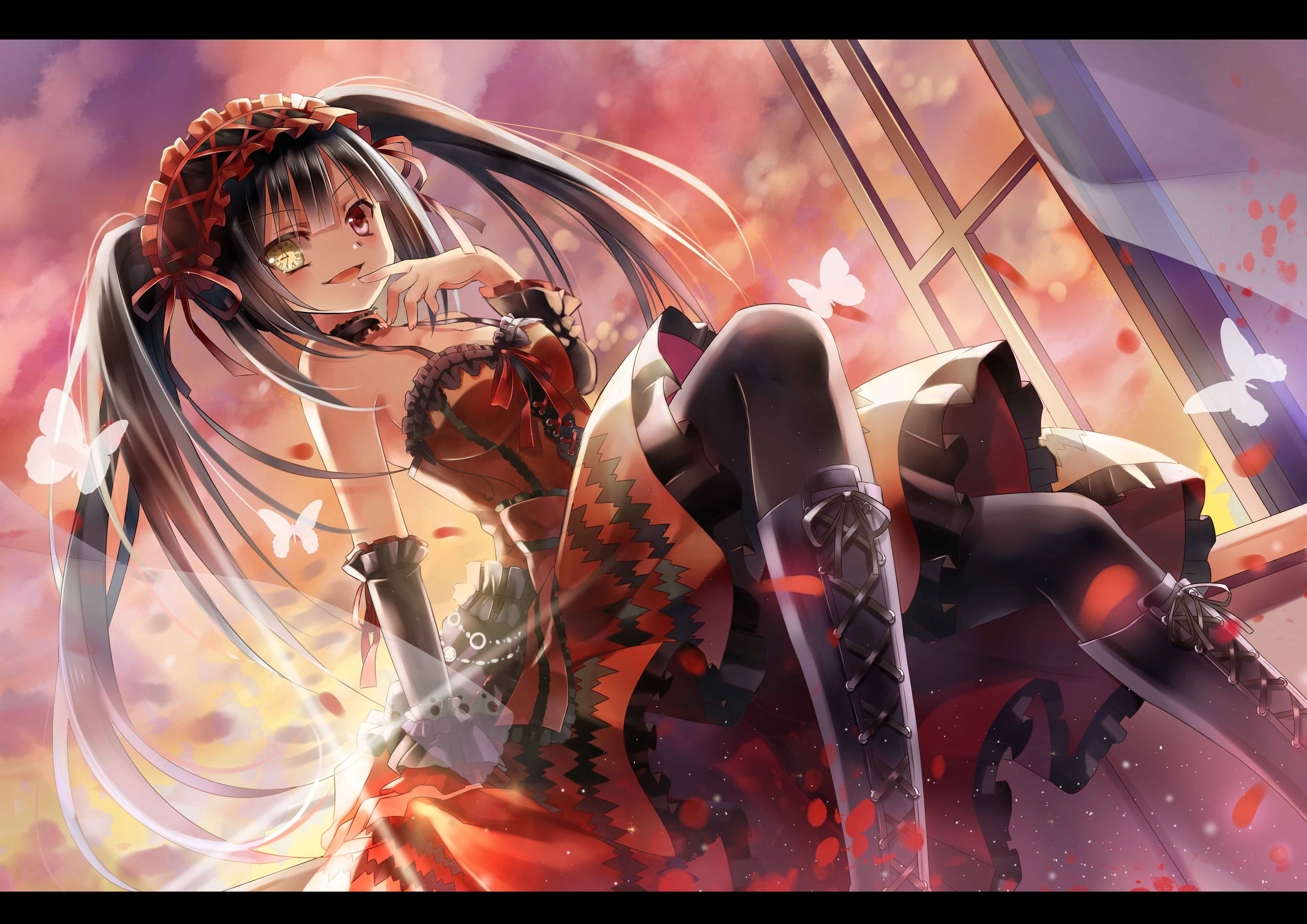 Date A Live Kurumi Wallpaper 4k HD Wallpaper