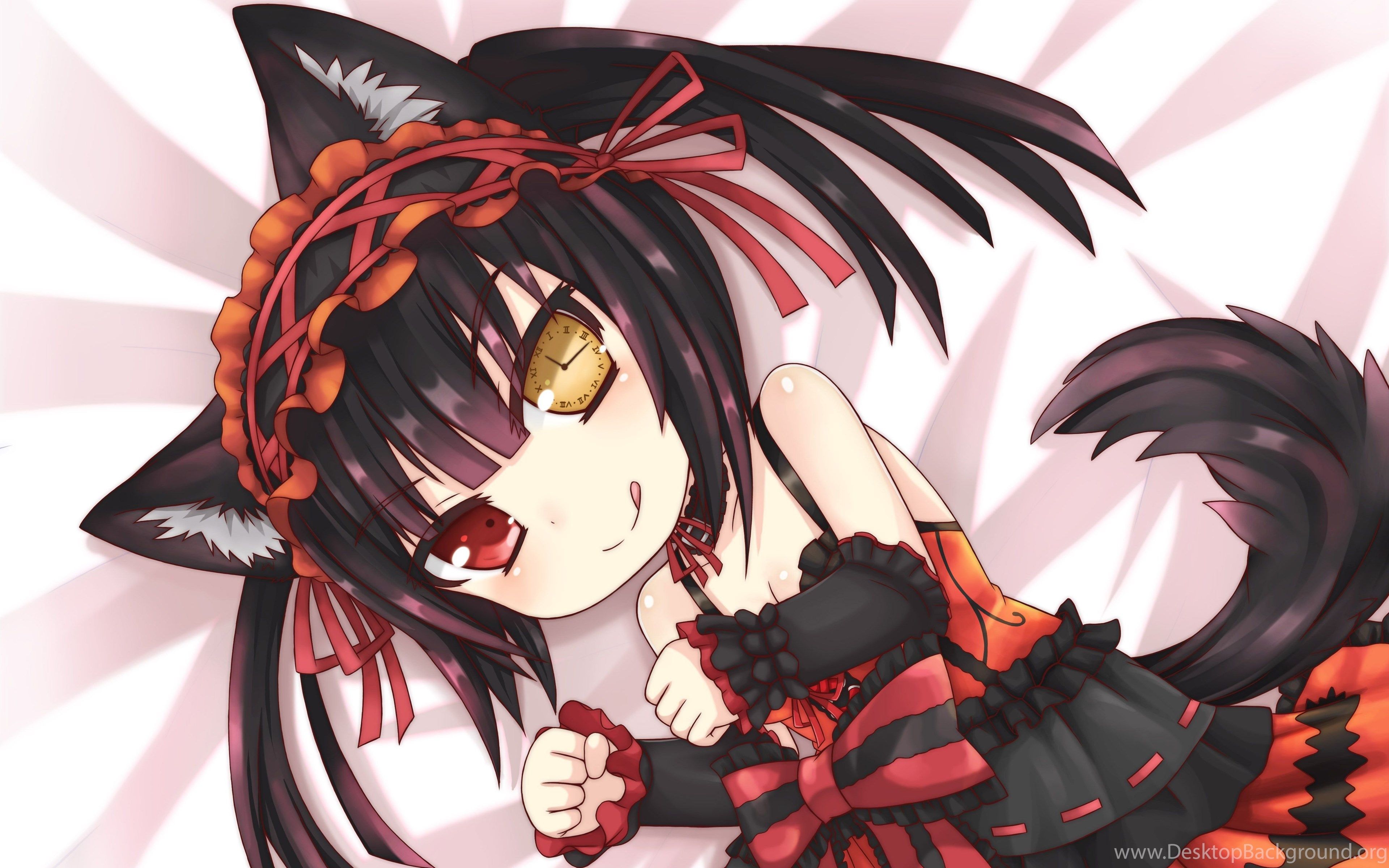 Date A Live Kurumi Tokisaki Wallpaper Desktop Background