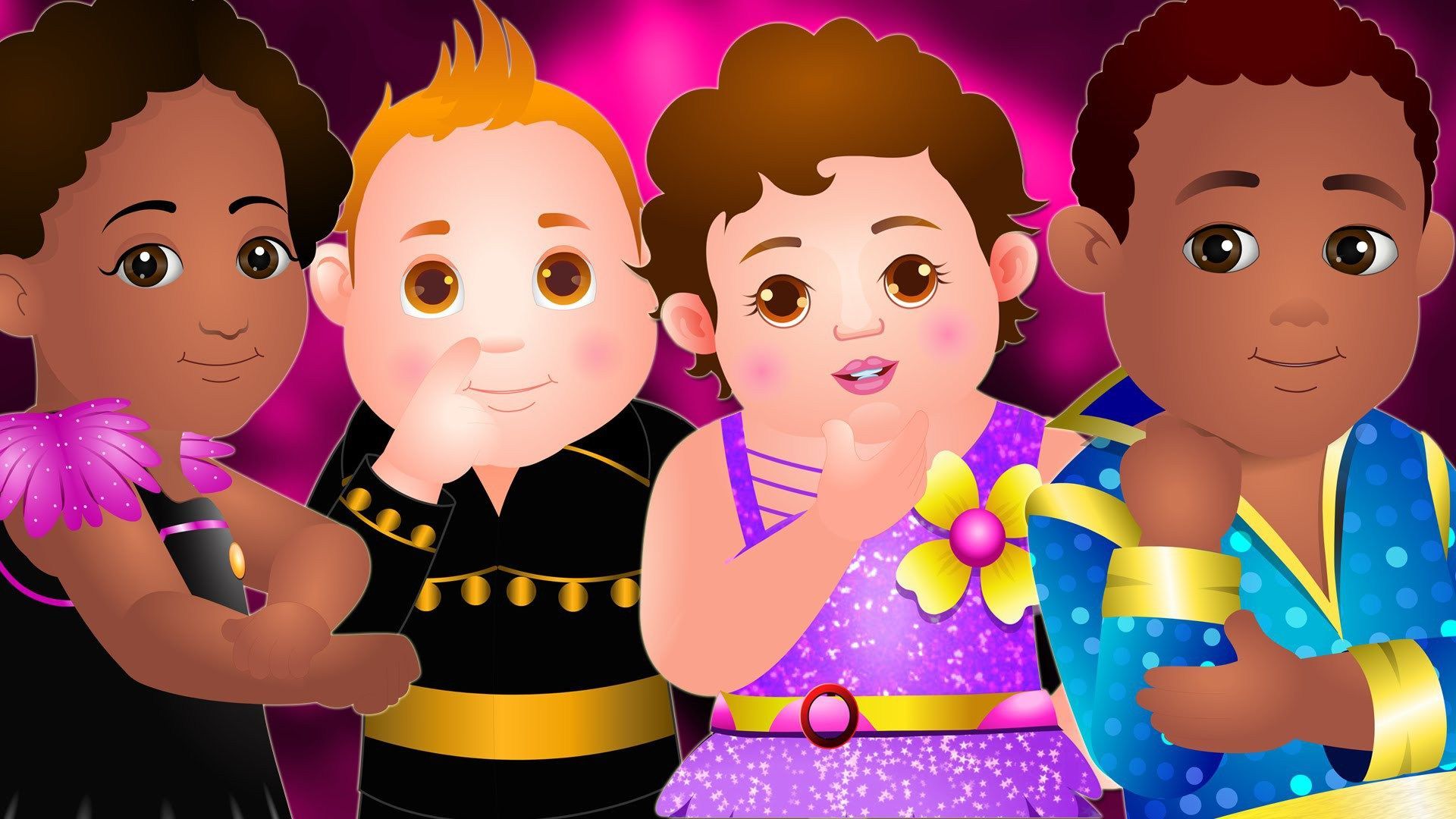 Parts of the Body for Kids song from ChuChu TV Little Fingers. Make your kids dance, enjoy and learn par. Action songs, Five little fingers, Nursery rhymes
