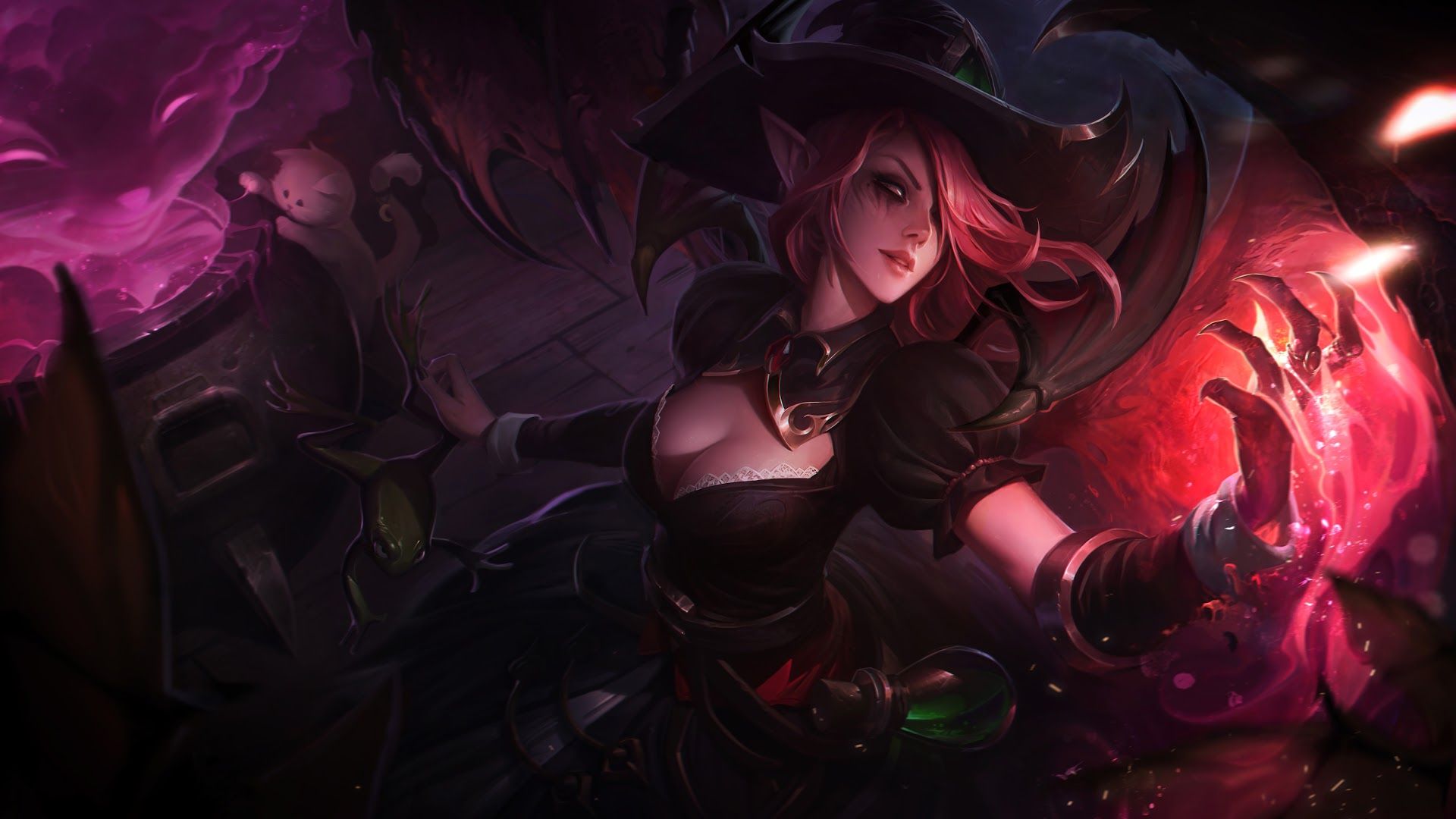 Coven Morgana Splash Art 8K Wallpaper #7.1597