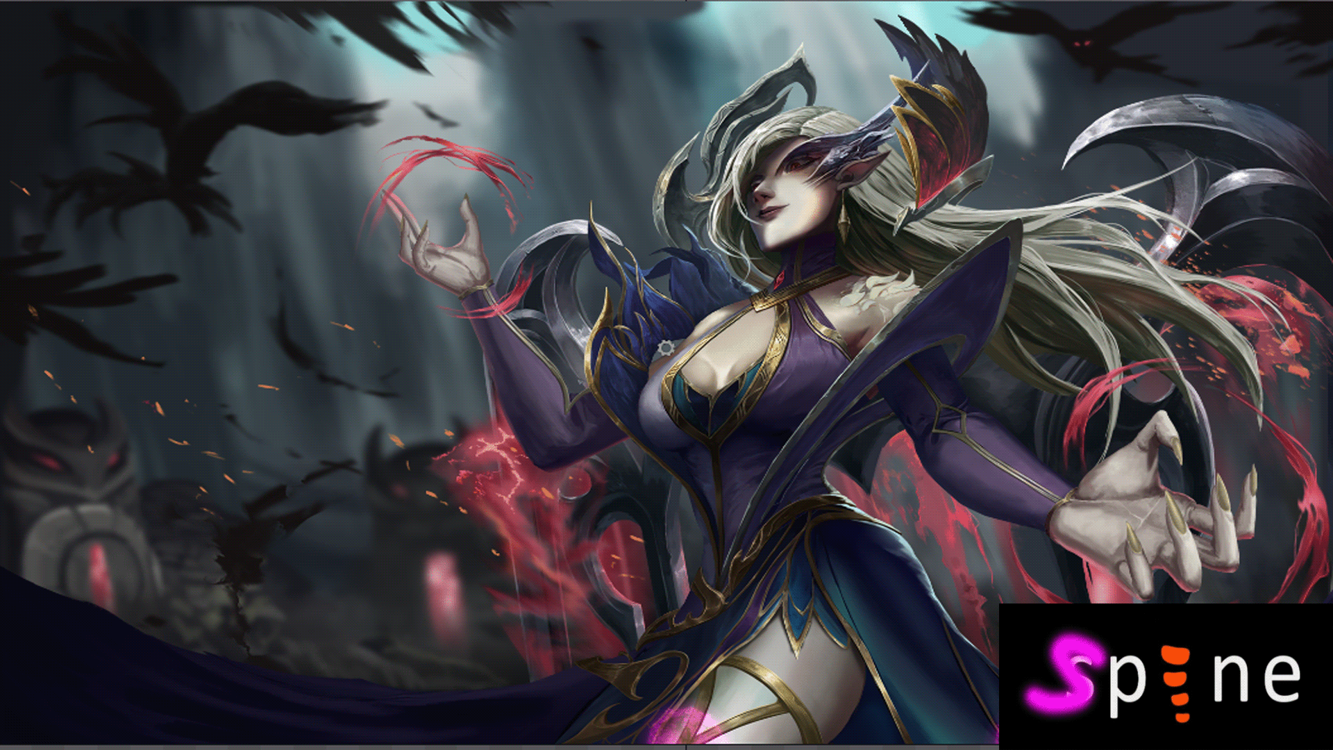 Coven Morgana Splash Art 8K Wallpaper #7.1597