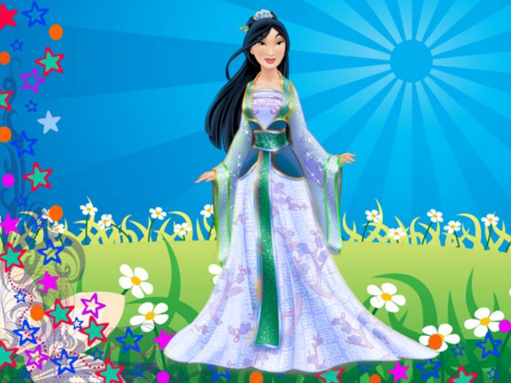 Disney Princess Fan Art: disney princess mulan newest look. Disney princess fan art, Princess cartoon, Disney
