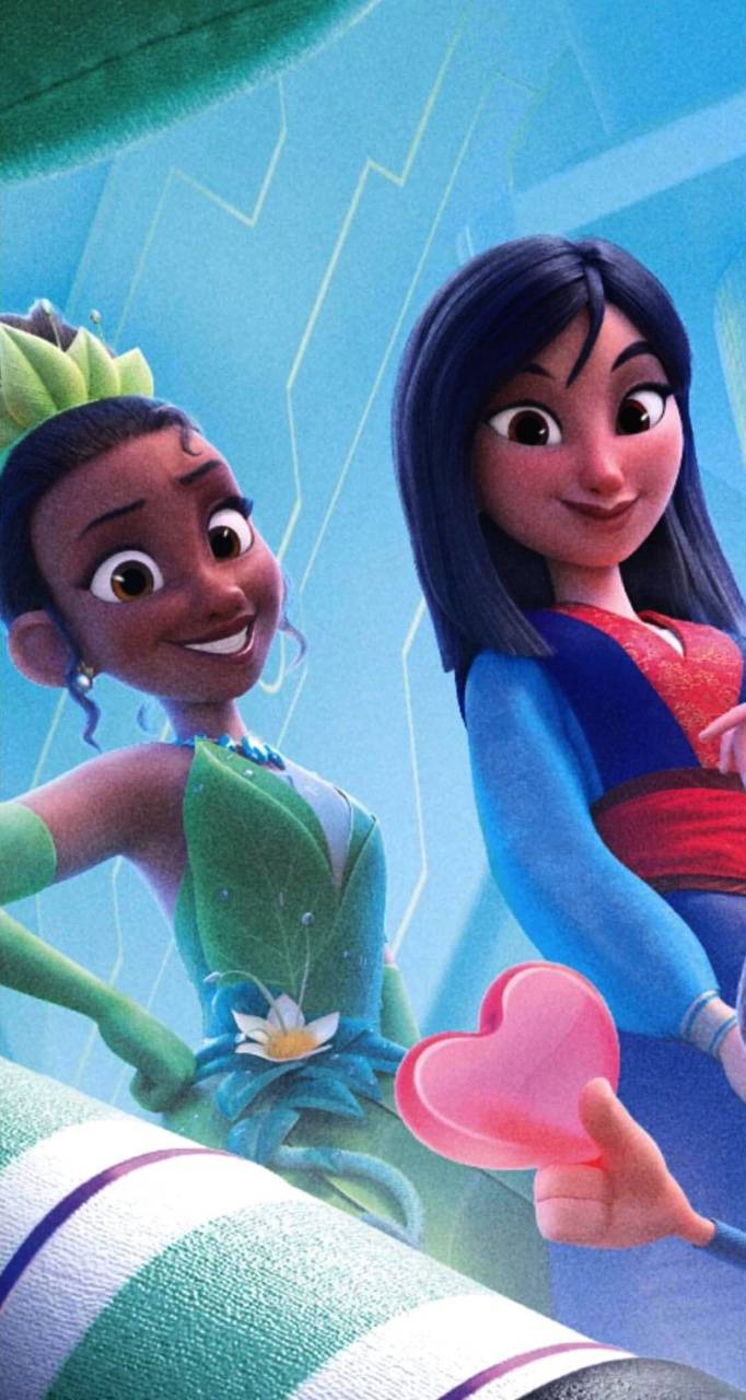 Tiana And Mulan wallpaper