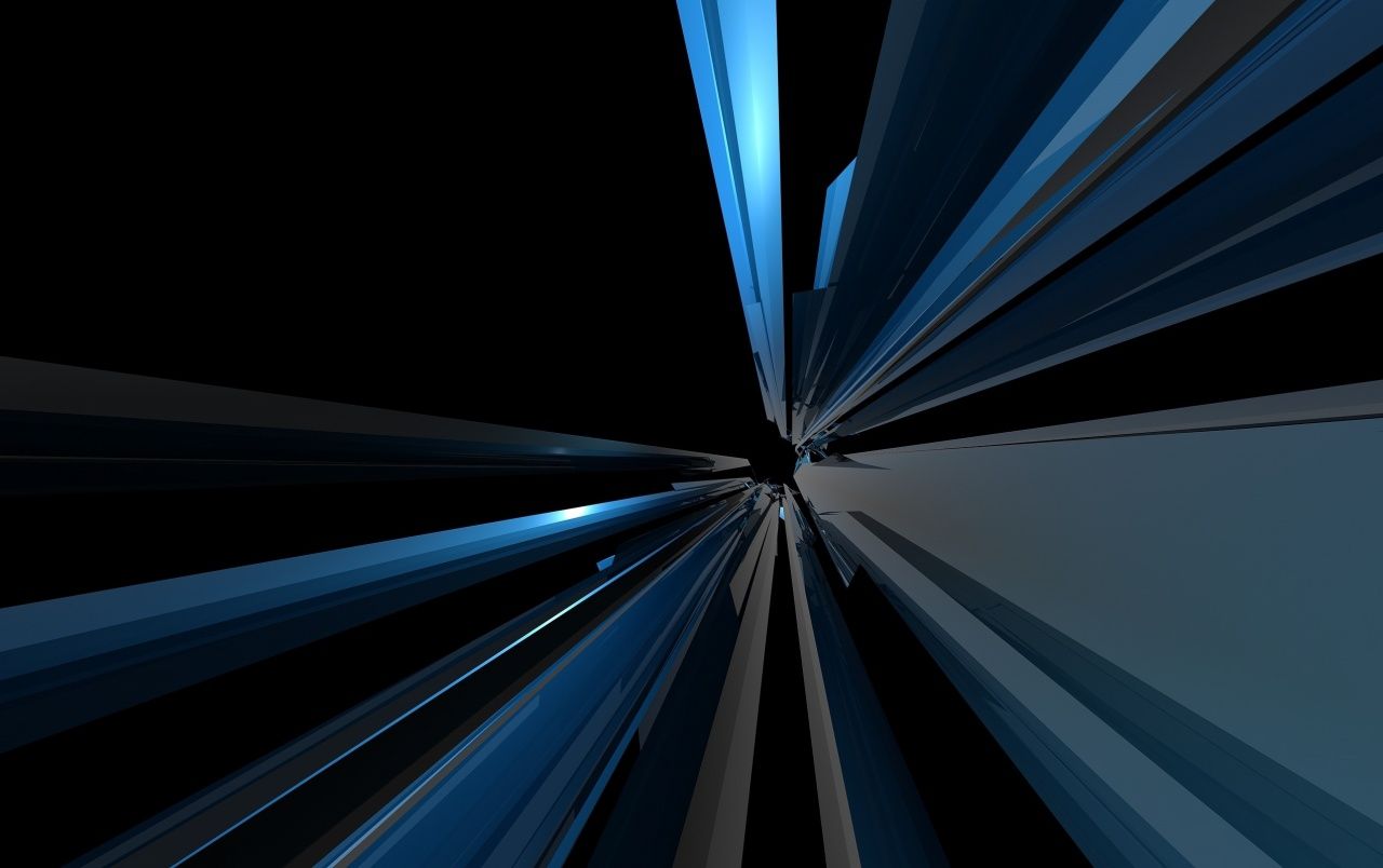 Abstract Blue Lines