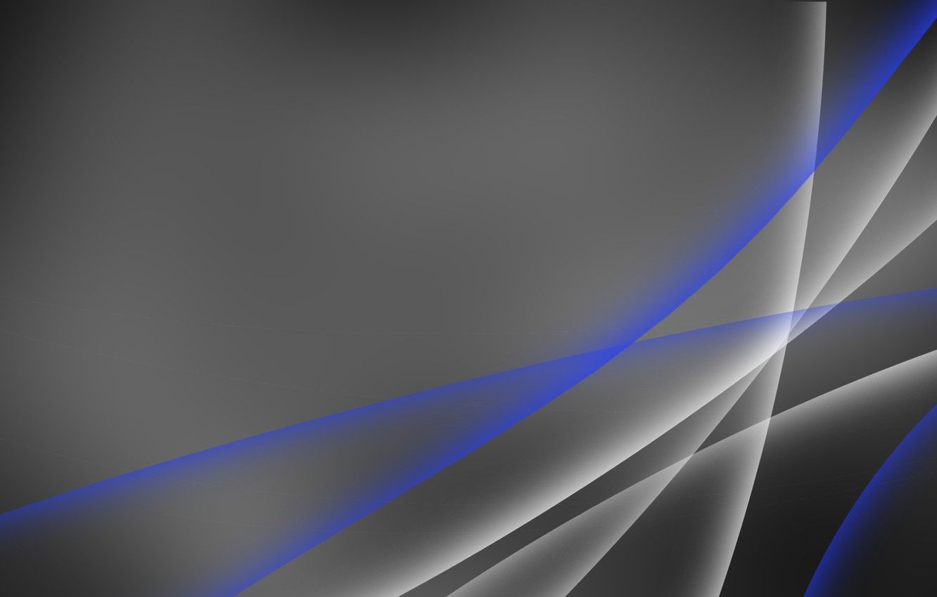Wallpaper vista, abstract, white, grey, blue, lines, white lines, aura, blue lines image for desktop, section абстракции