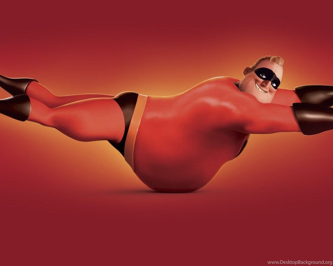Funny Mr. Incredible The Incredibles Wallpaper Desktop Background
