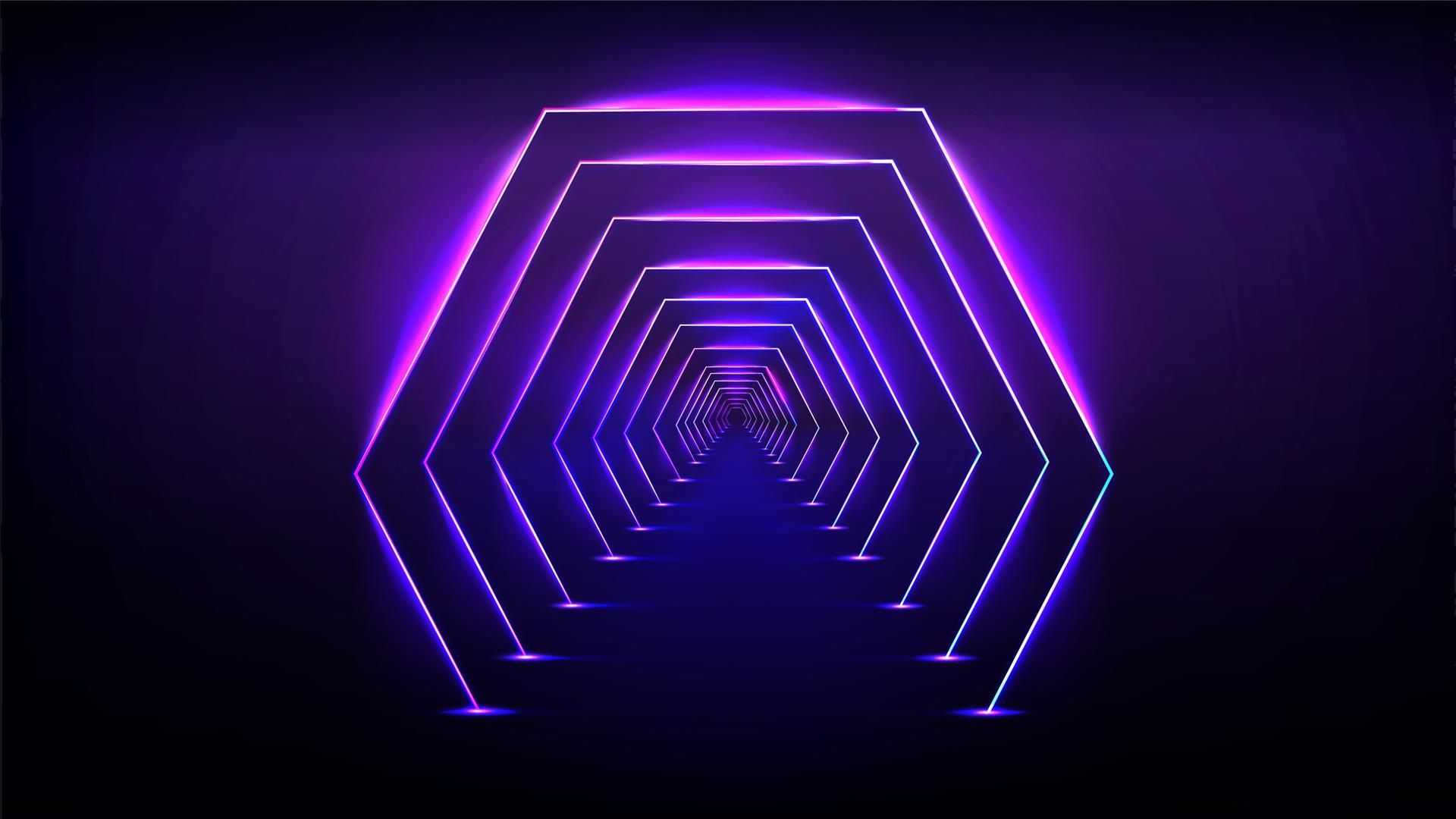 Ultraviolet Endless Seamless Tunell Full HD [1920x1080]. Desktop wallpaper art, Wallpaper pc, Wallpaper pc 1920x1080