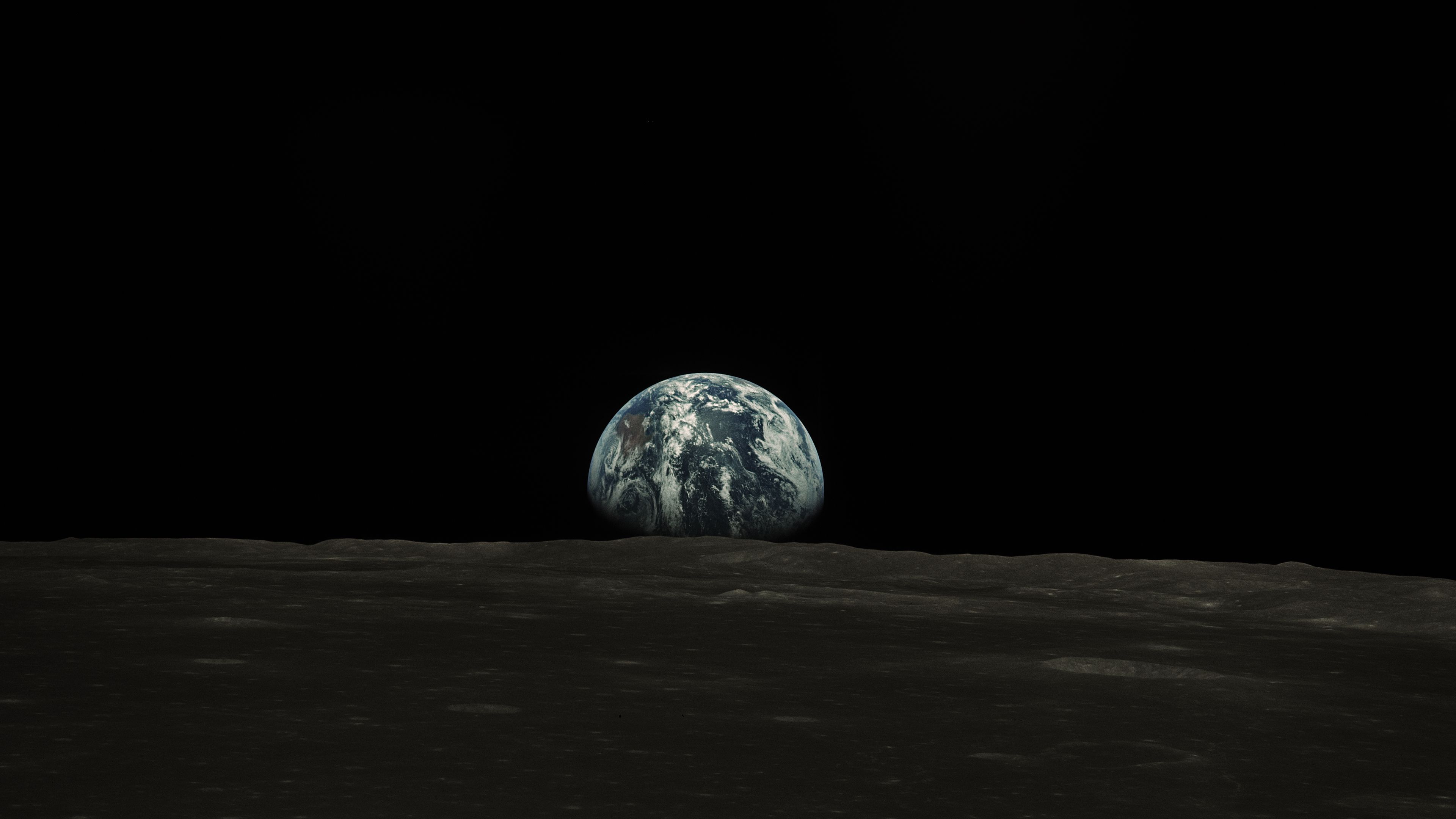 Download wallpaper 3840x2160 earth, planet, space, dark 4k uhd 16:9 HD background