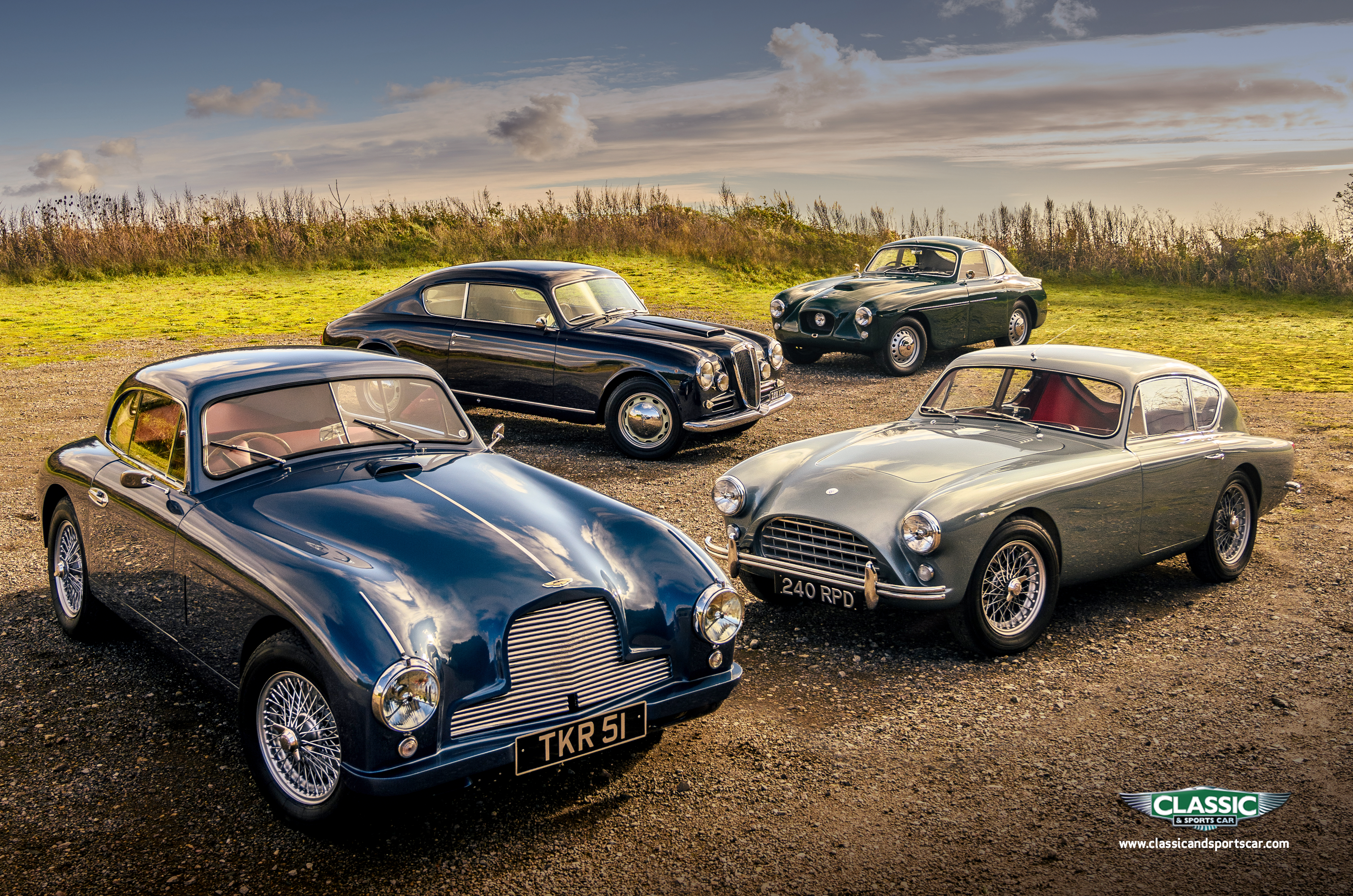Four fantastic wallpaper from our March 2021 issue. Classic & Sports Car