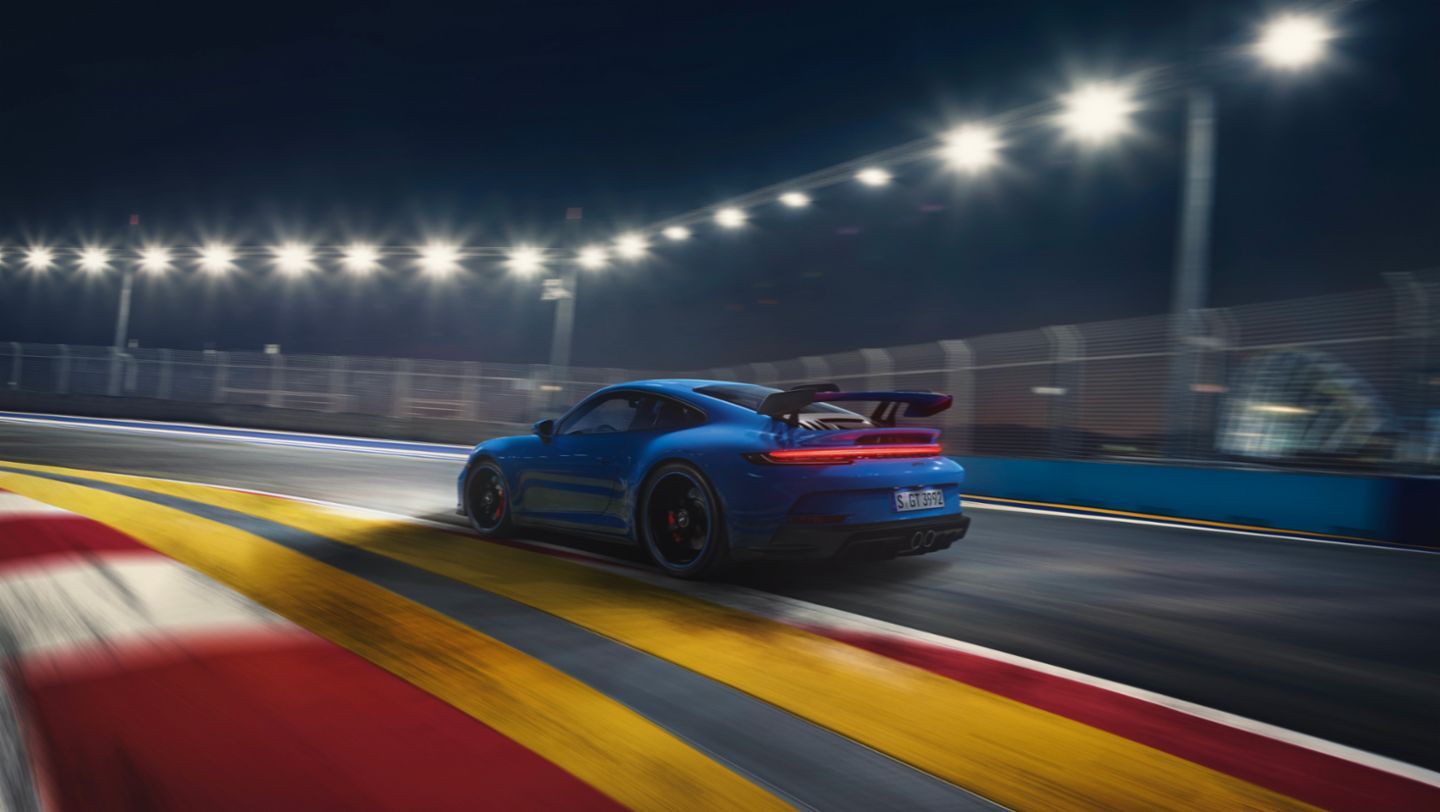 Porsche 911 GT3 with motorsport expertise