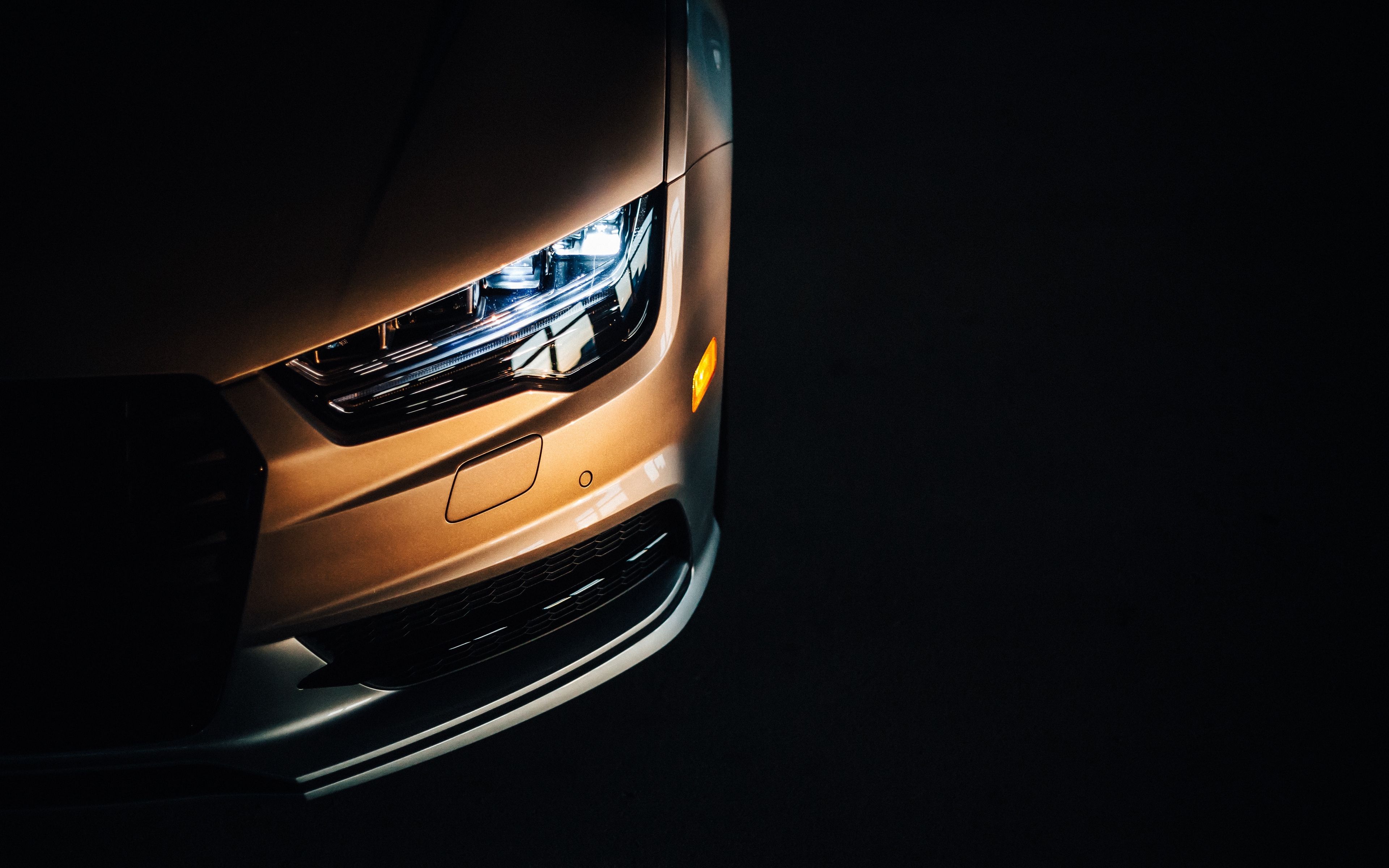 Wallpaper Audi S Audi, Headlight, Dark Cars Wallpaper Portrait