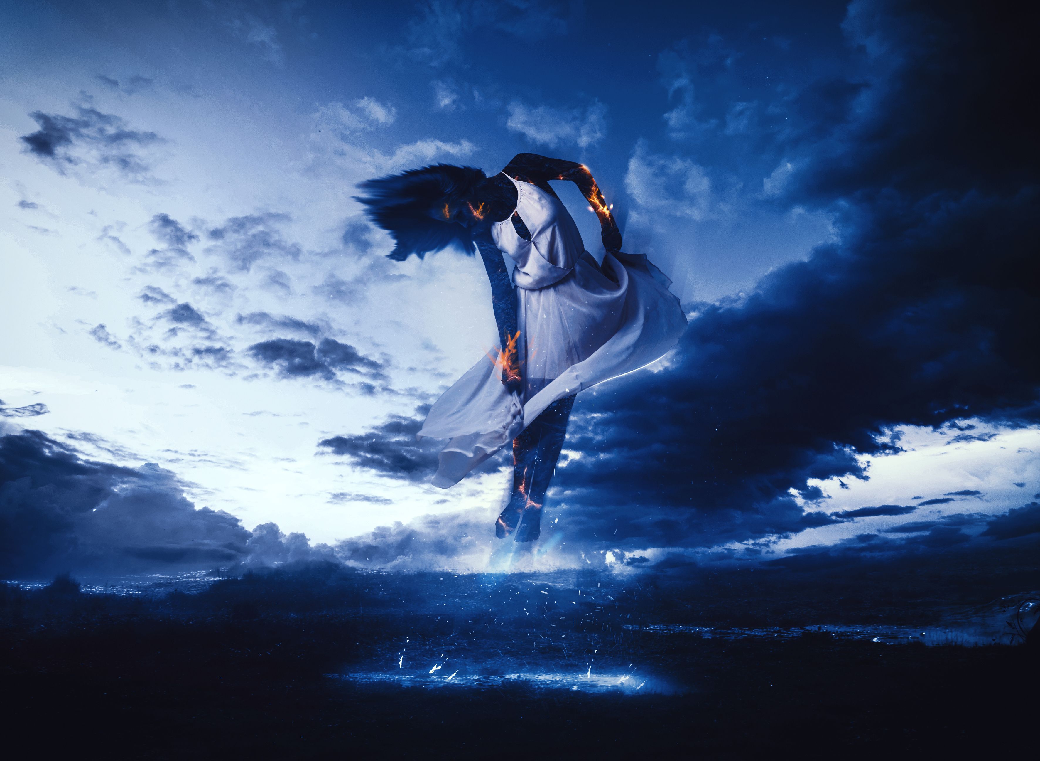 Inside monster HD wallpaper, Background