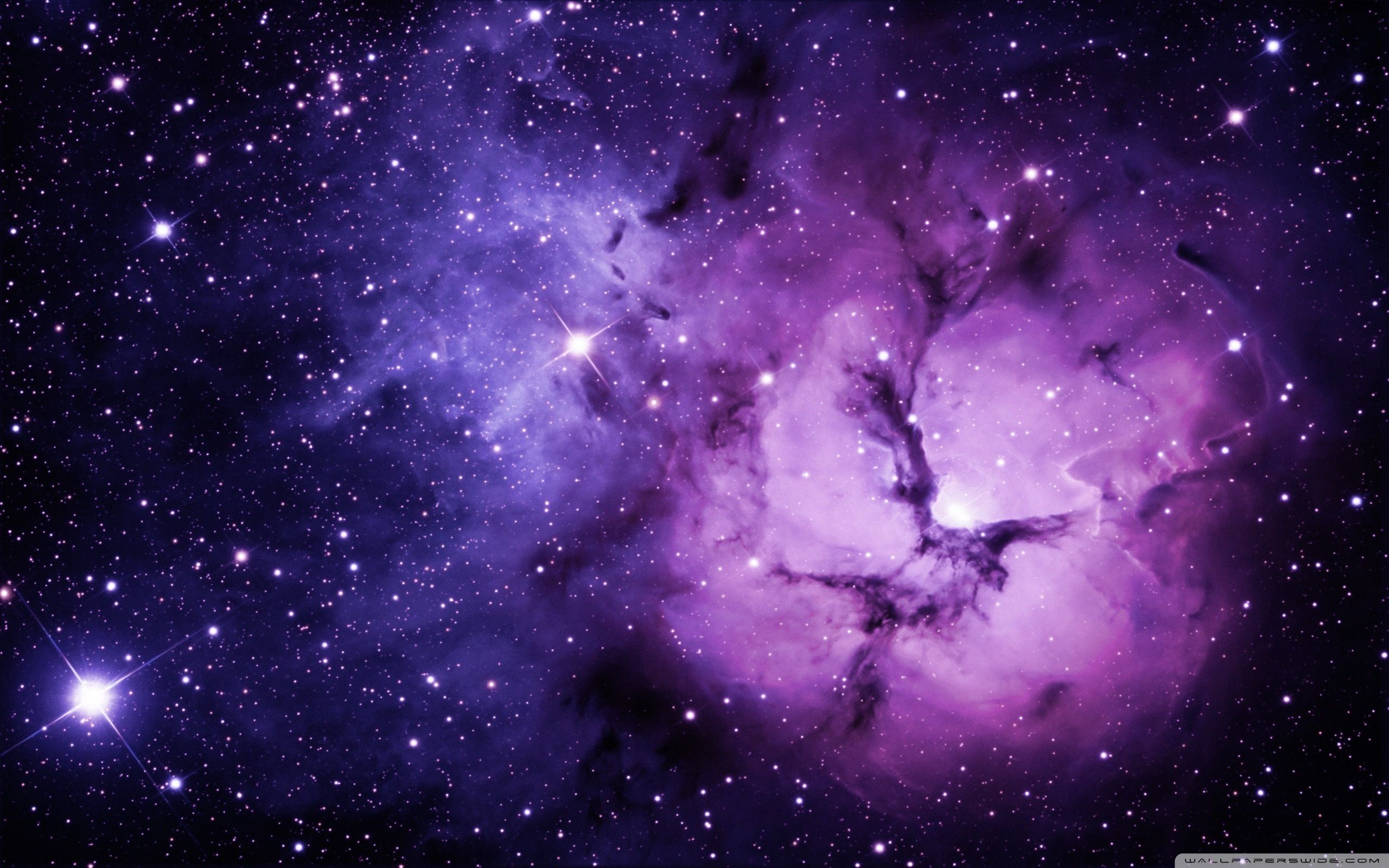 purple nebula wallpaper hd