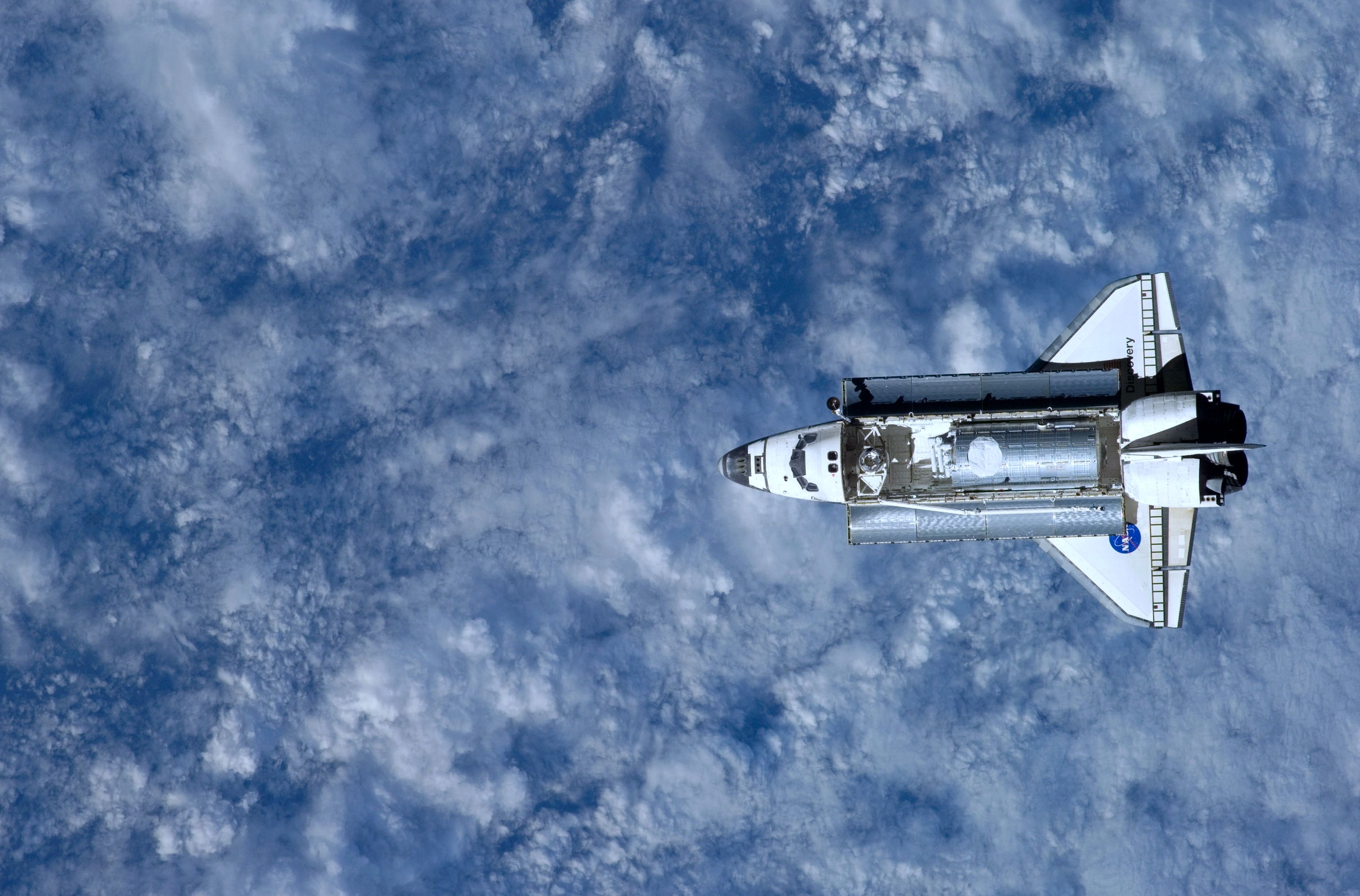 Cloud NASA Sky Space Shuttle Wallpaper:3840x2531