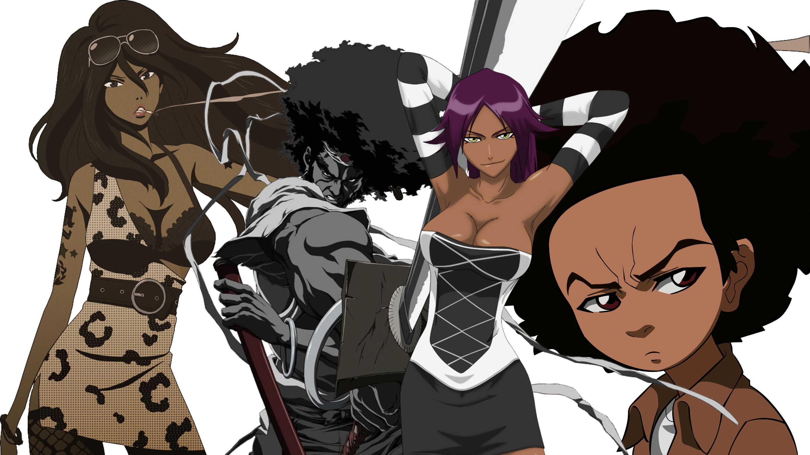 Black People Anime Wallpapers - Wallpaper Cave
