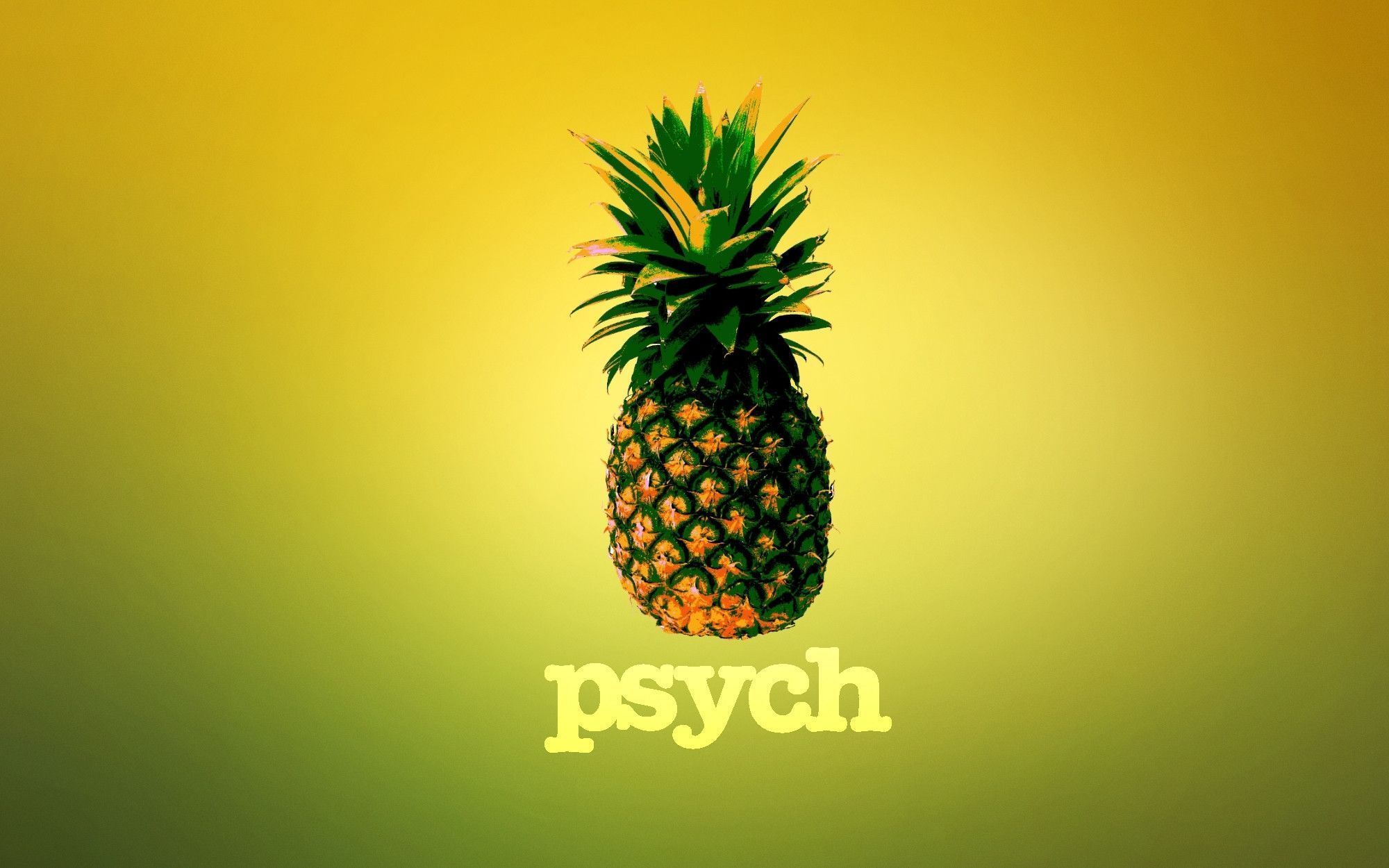 Psych Wallpaper. Psych, Psych tv, Pineapple wallpaper