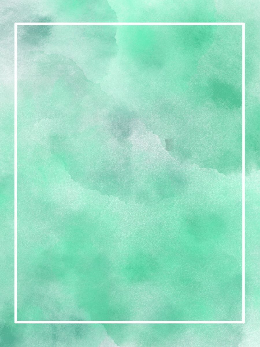 Simple Small Fresh Green Watercolor Background. Green watercolor, Watercolor background, Mint green aesthetic