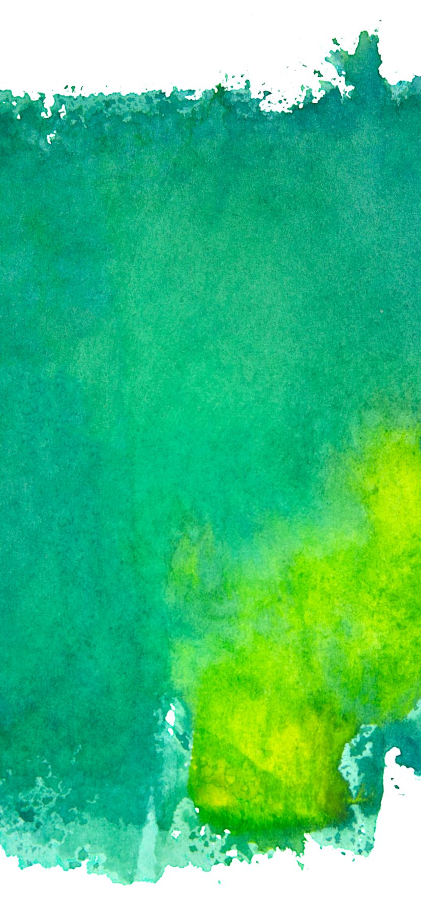 Watercolor Texture Green Wallpaper