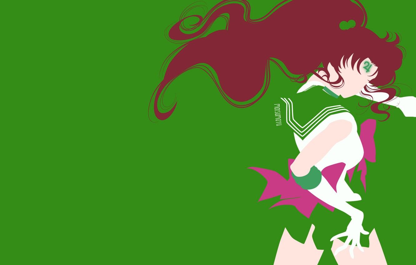 Wallpaper girl, minimalism, Sailor Moon image for desktop, section сёнэн