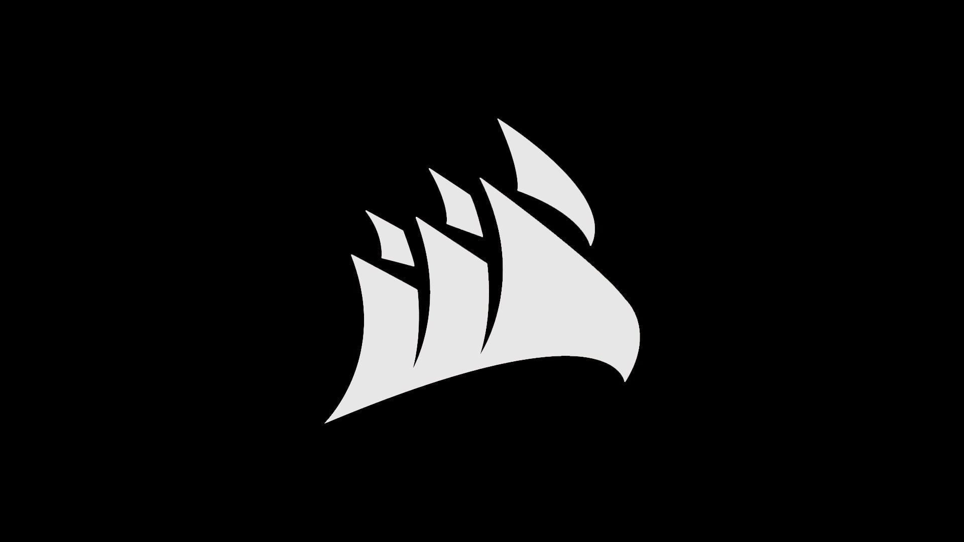 gray logo #Corsair PC gaming #minimalism #monochrome P #wallpaper #hdwallpaper #desktop. Monochrome, Minecraft wallpaper, HD wallpaper