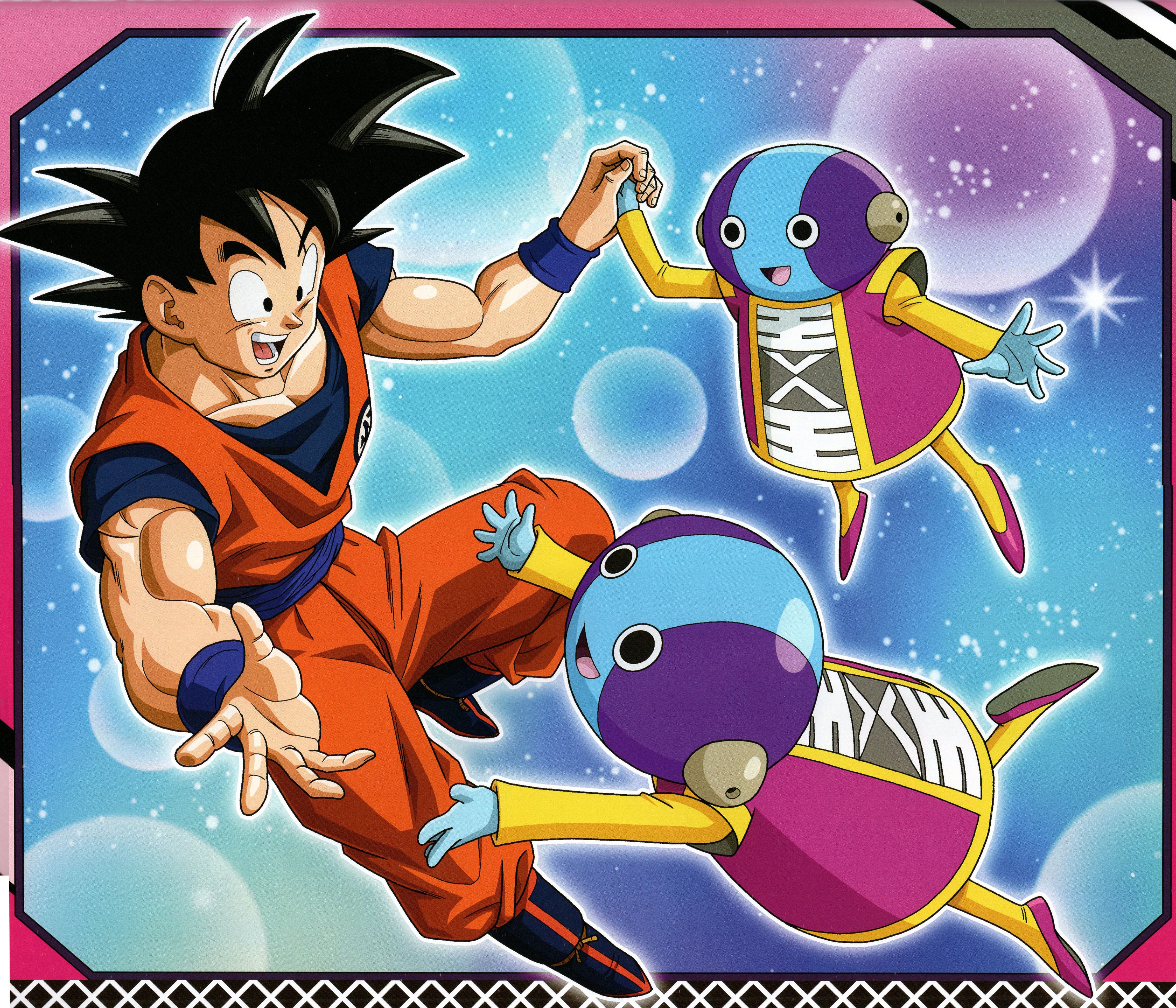Goku, Zeno, Future Zeno (Dragon Ball Super 2019 Calendar Japan)