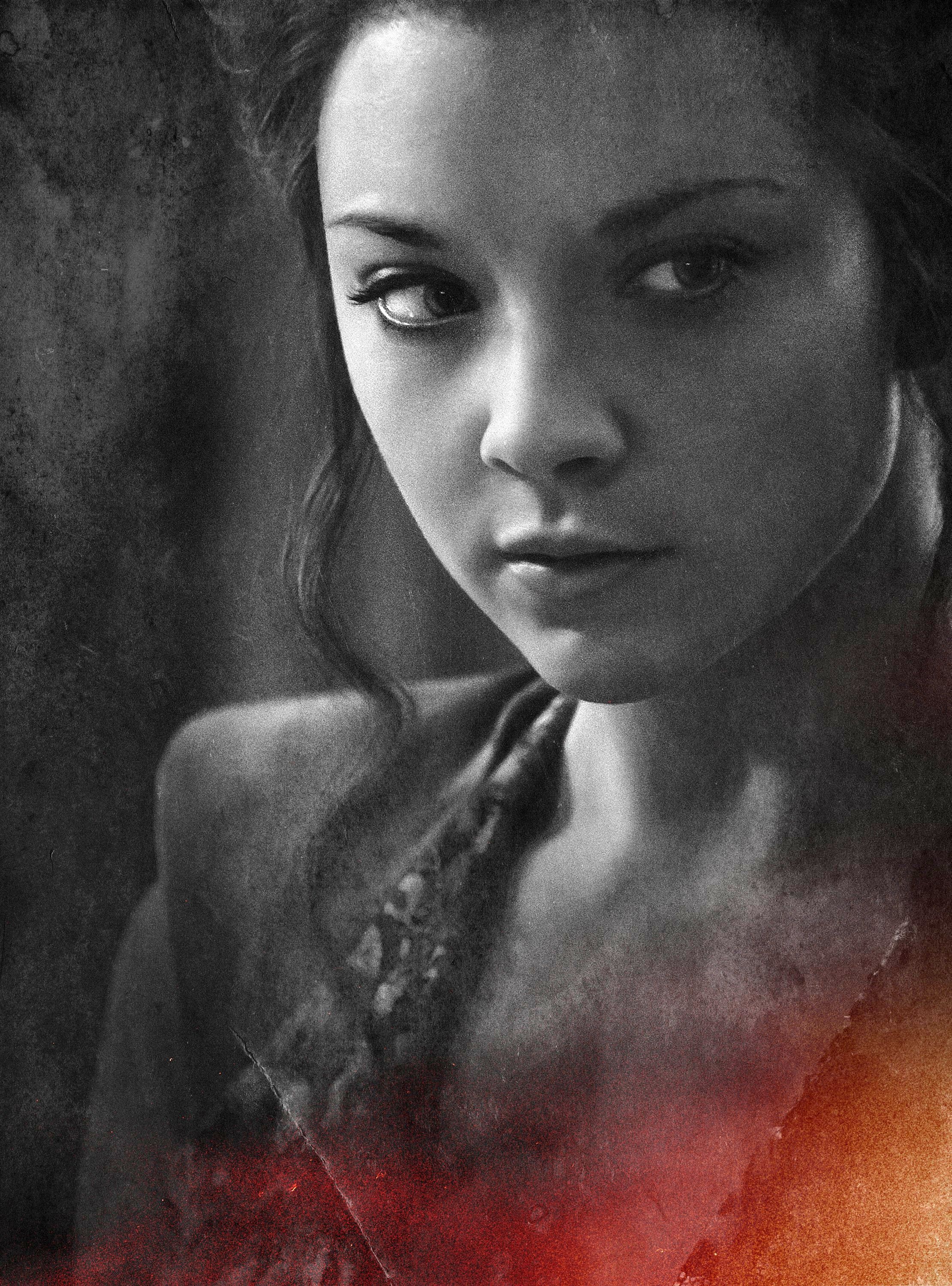 Photo Game of Thrones Natalie Dormer Margery Tyrell Face 2220x3000