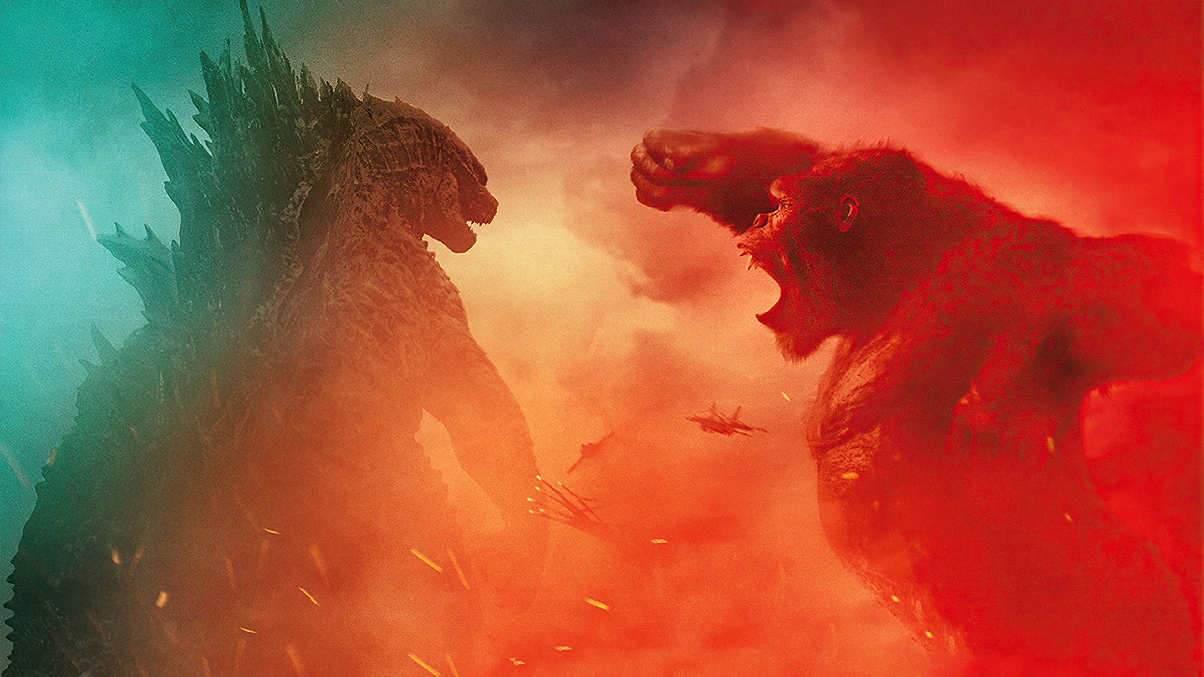Godzilla Vs Kong Fight Scene 4k, HD Movies, 4k Wallpaper, Image, Background, Photo and Picture