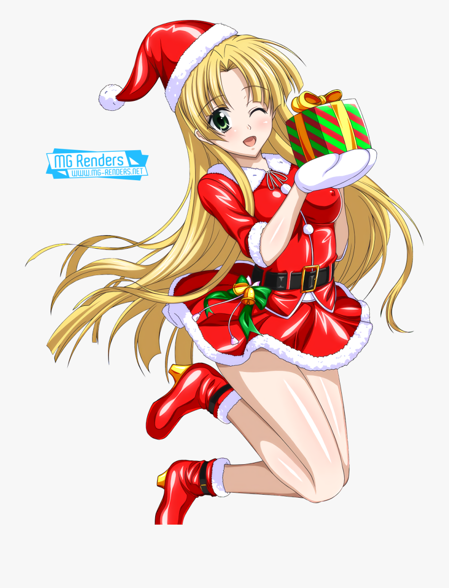 Asia Argento Highschool Dxd Christmas, Free Transparent Clipart