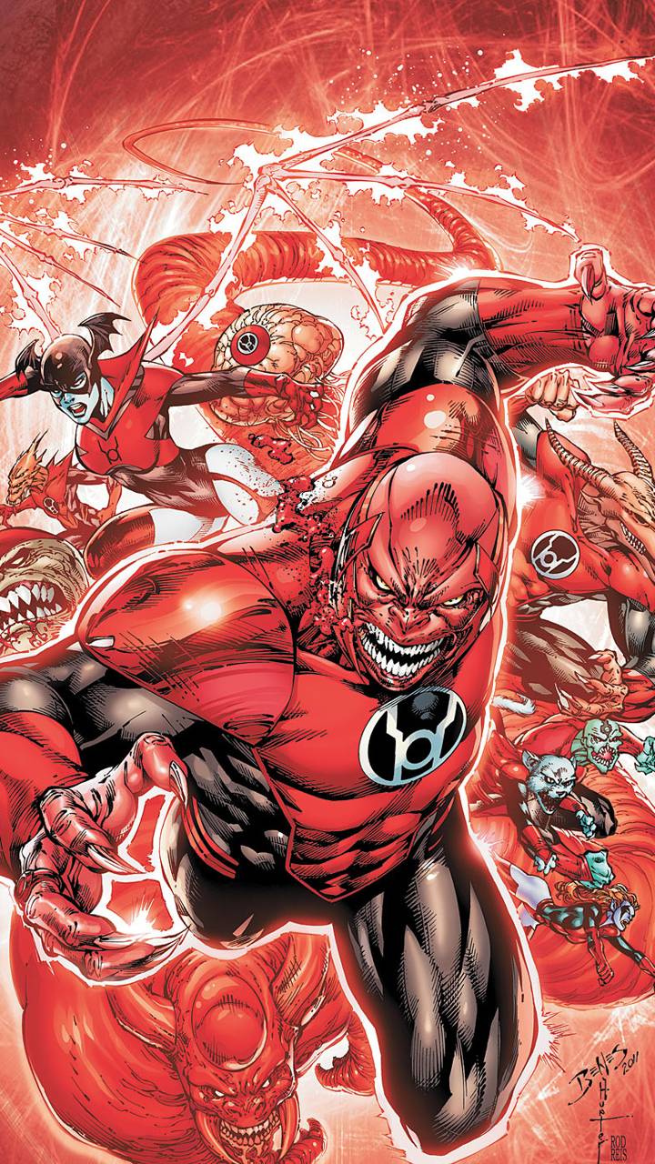 Red Lantern Corps wallpaper
