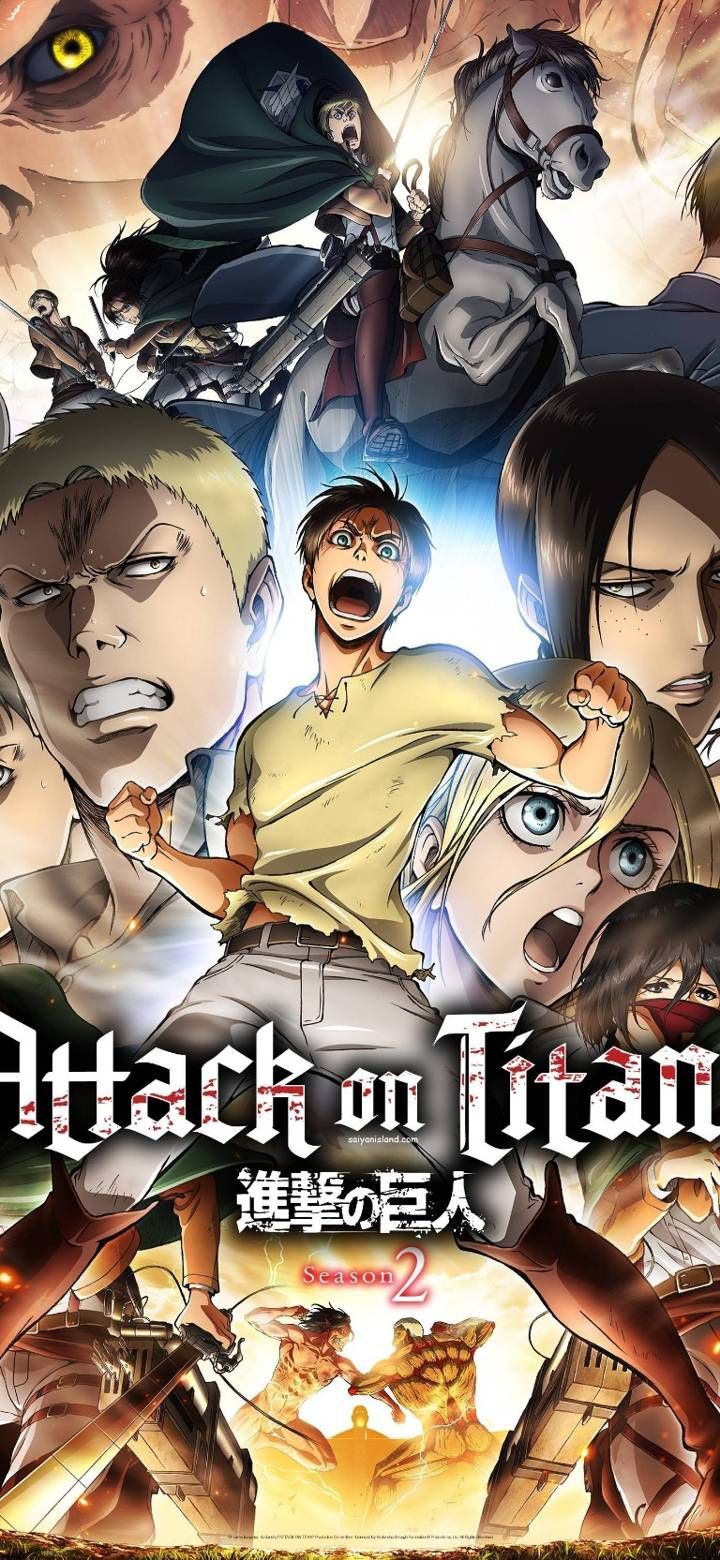 Shingeki no Kyojin Season 2  Attack on titan season, Anime