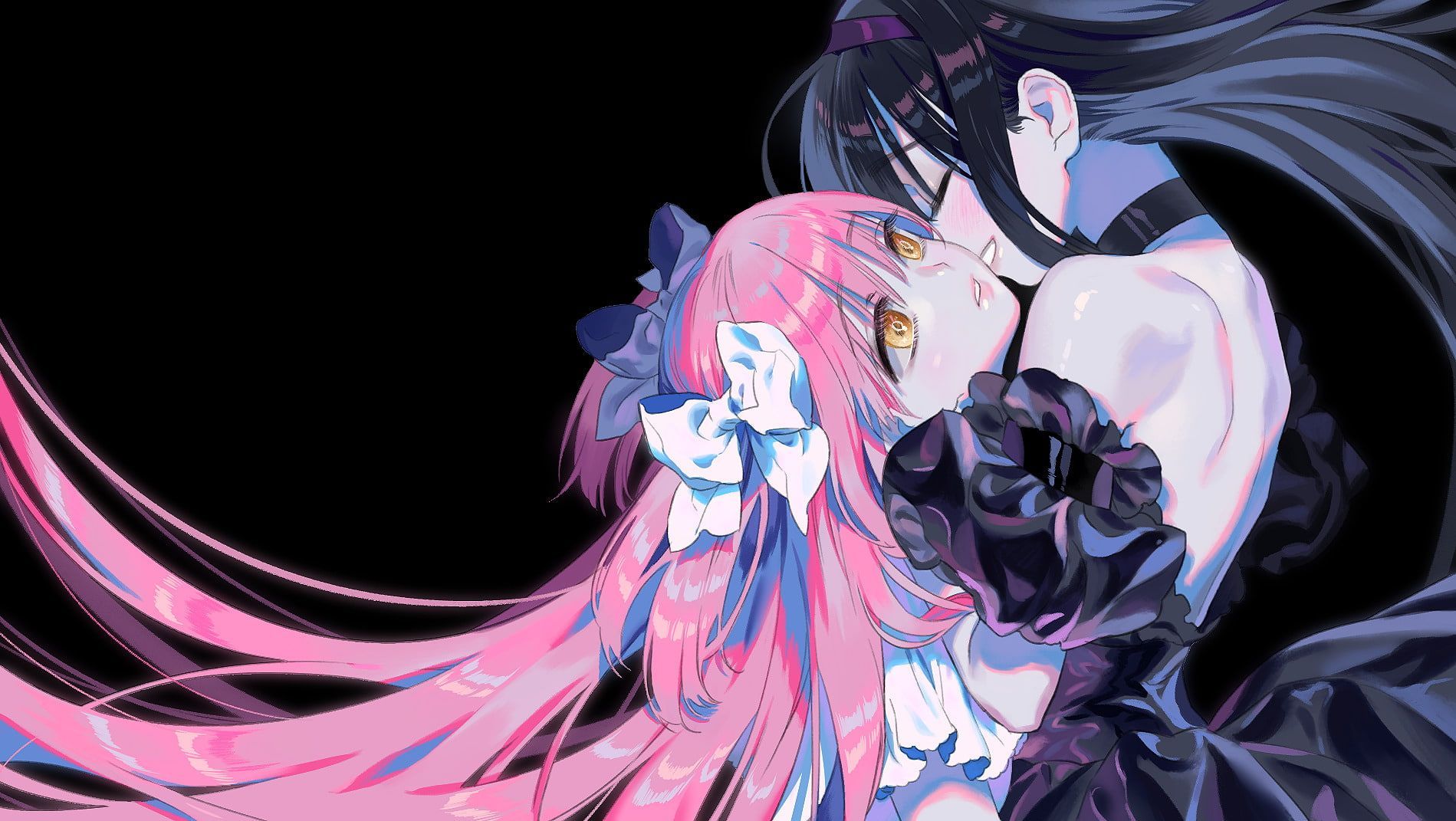 Anime Puella Magi Madoka Magica Homura Akemi Homura Akuma Madoka Kaname Ultimate Madoka P #wallpaper. Modoka magica, Madoka magica, Puella magi madoka magica