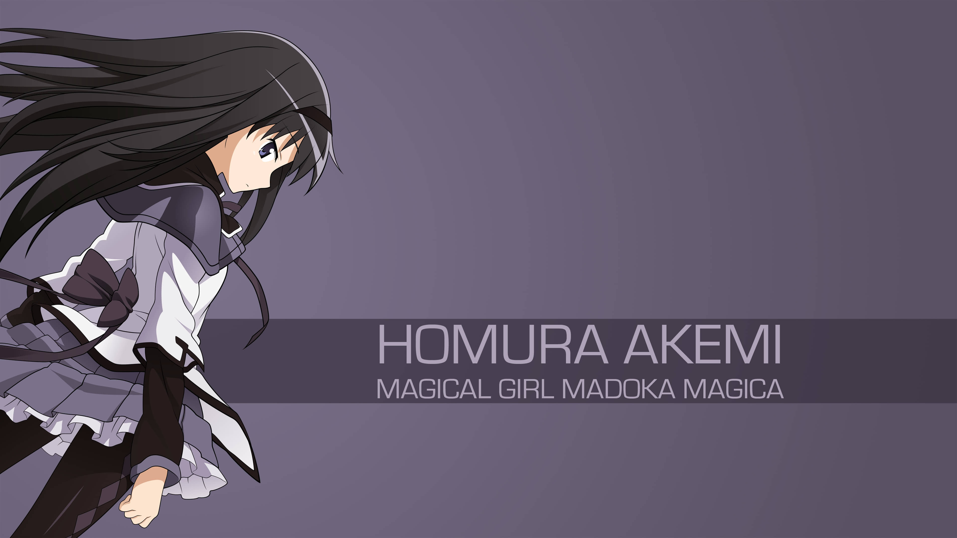 Homura Akemi Magical Girl Madoka Magica UHD 4K Wallpaper