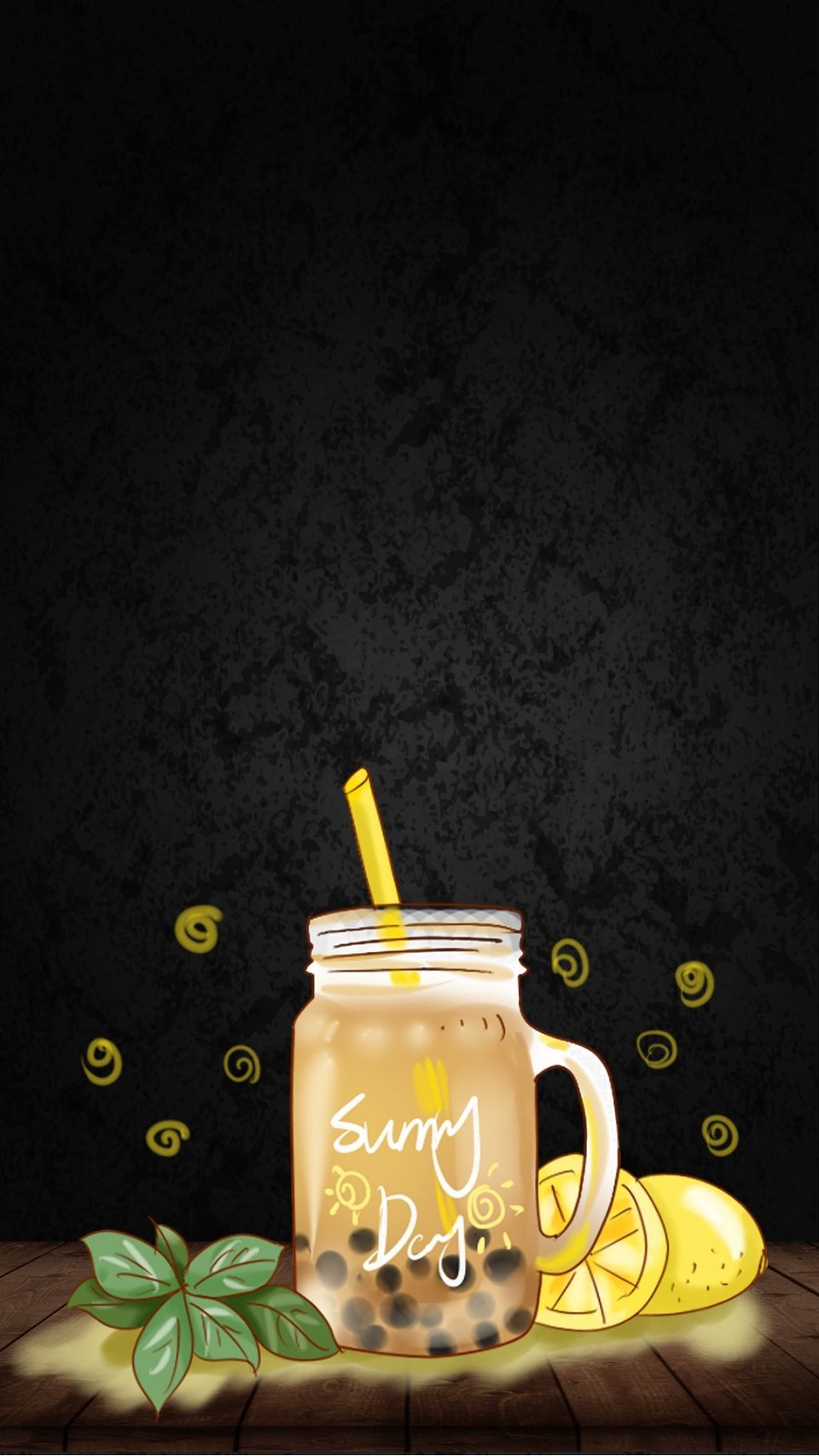 Black Orange Milk Tea Drink Orange Ch5 Background Material. Tea wallpaper, Milk tea, Drinking tea