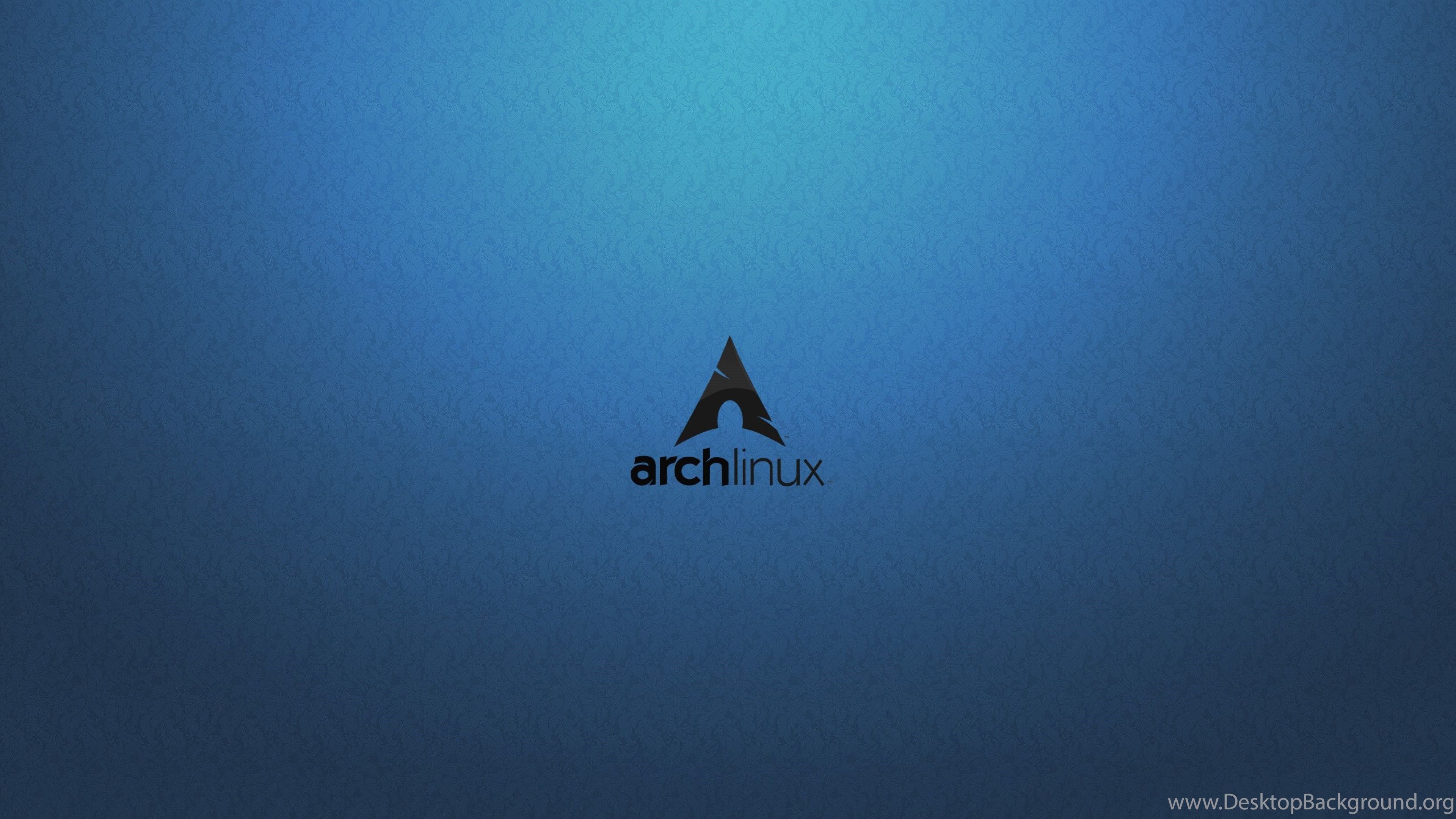 Download Wallpaper 3840x2160 Linux, Arch Linux, Logo, Brand 4K. Desktop Background