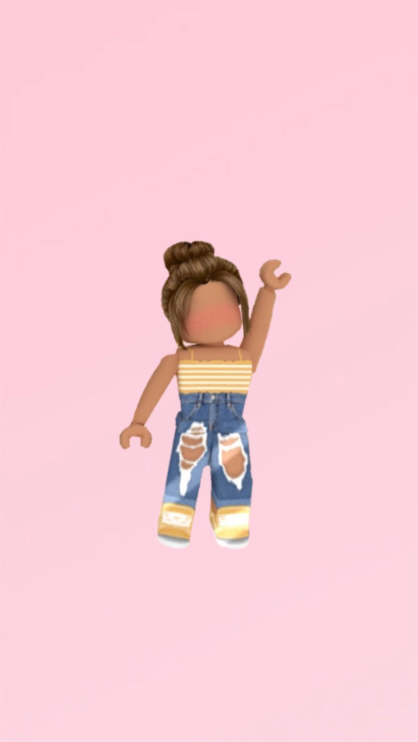 Download “Cute Roblox Avatar Covering Its Eyes”