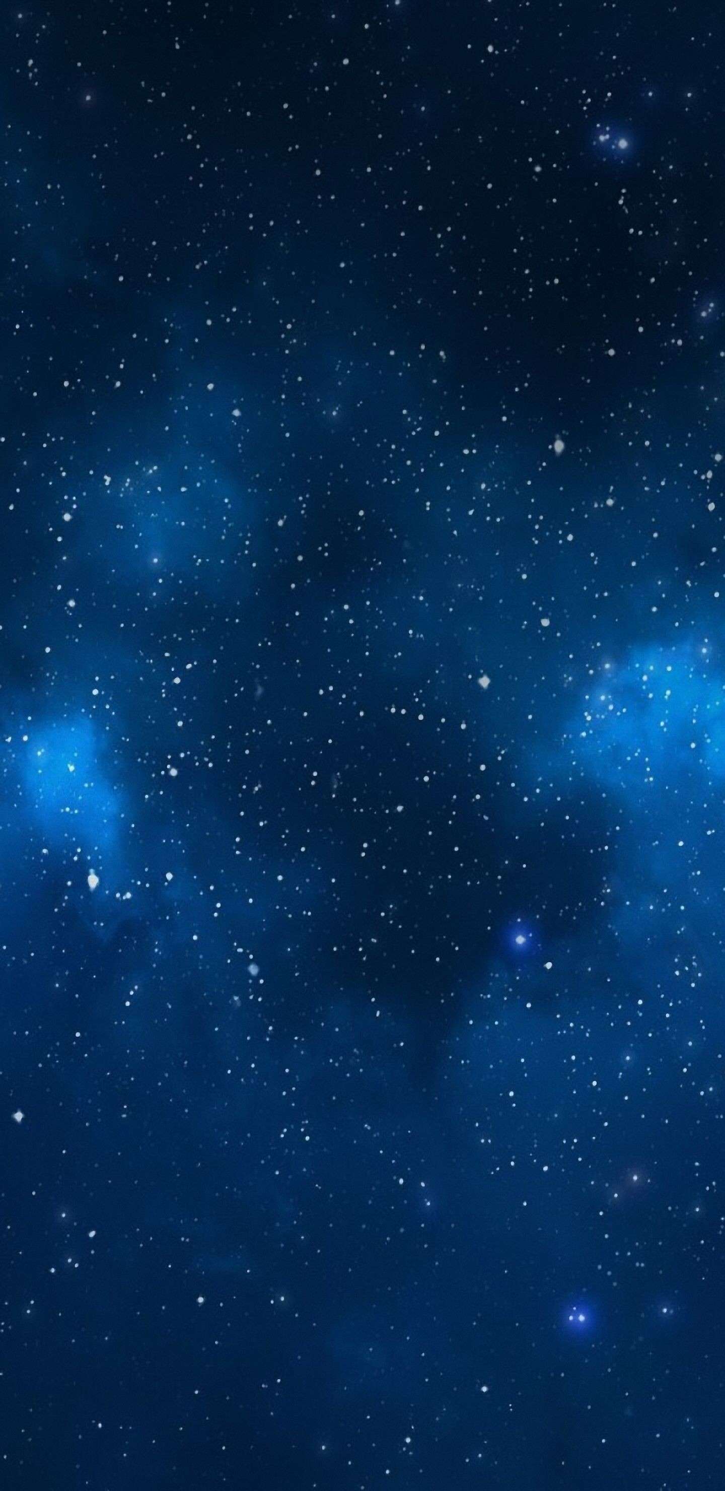 Galaxy Dark Blue Wallpaper HD 1080p