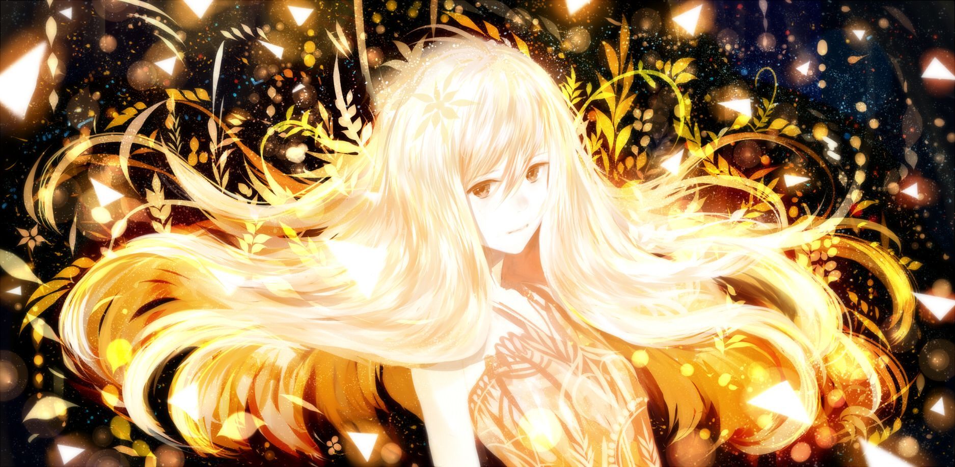 Gold Anime Wallpaper Free Gold Anime Background