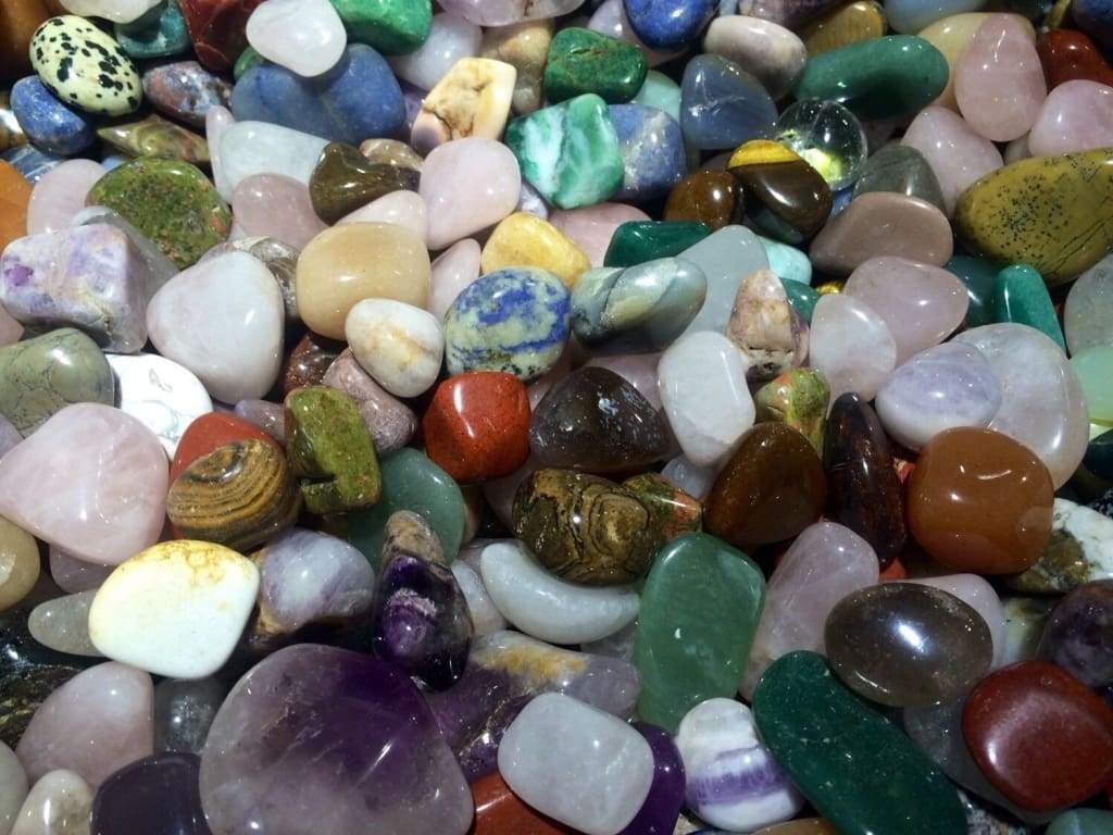 tumbled gemstones stones assortment of tumbled stone. New Moon Beginnings