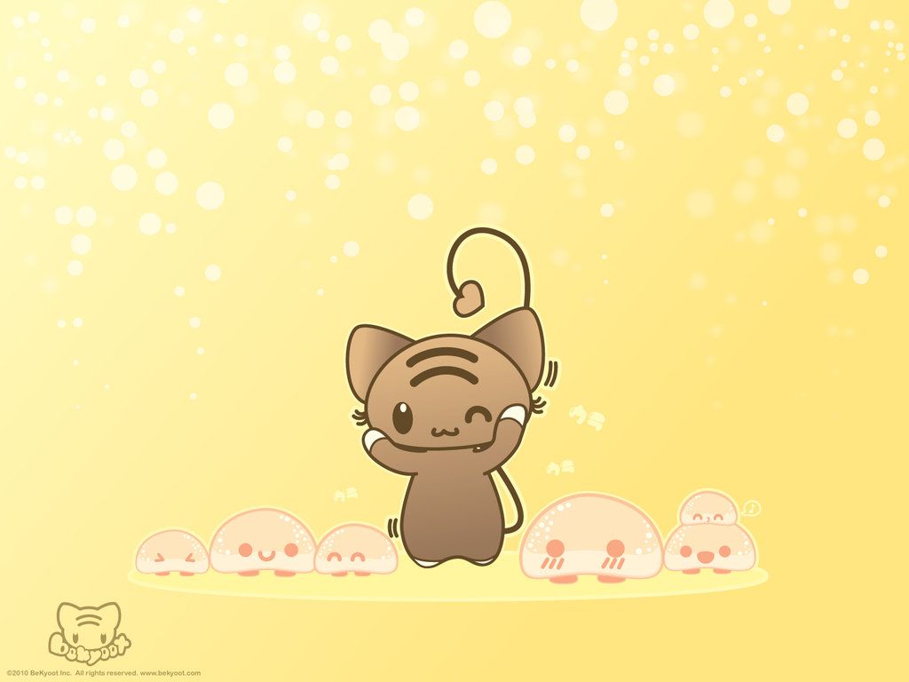 Kawaii Mochi Wallpaper
