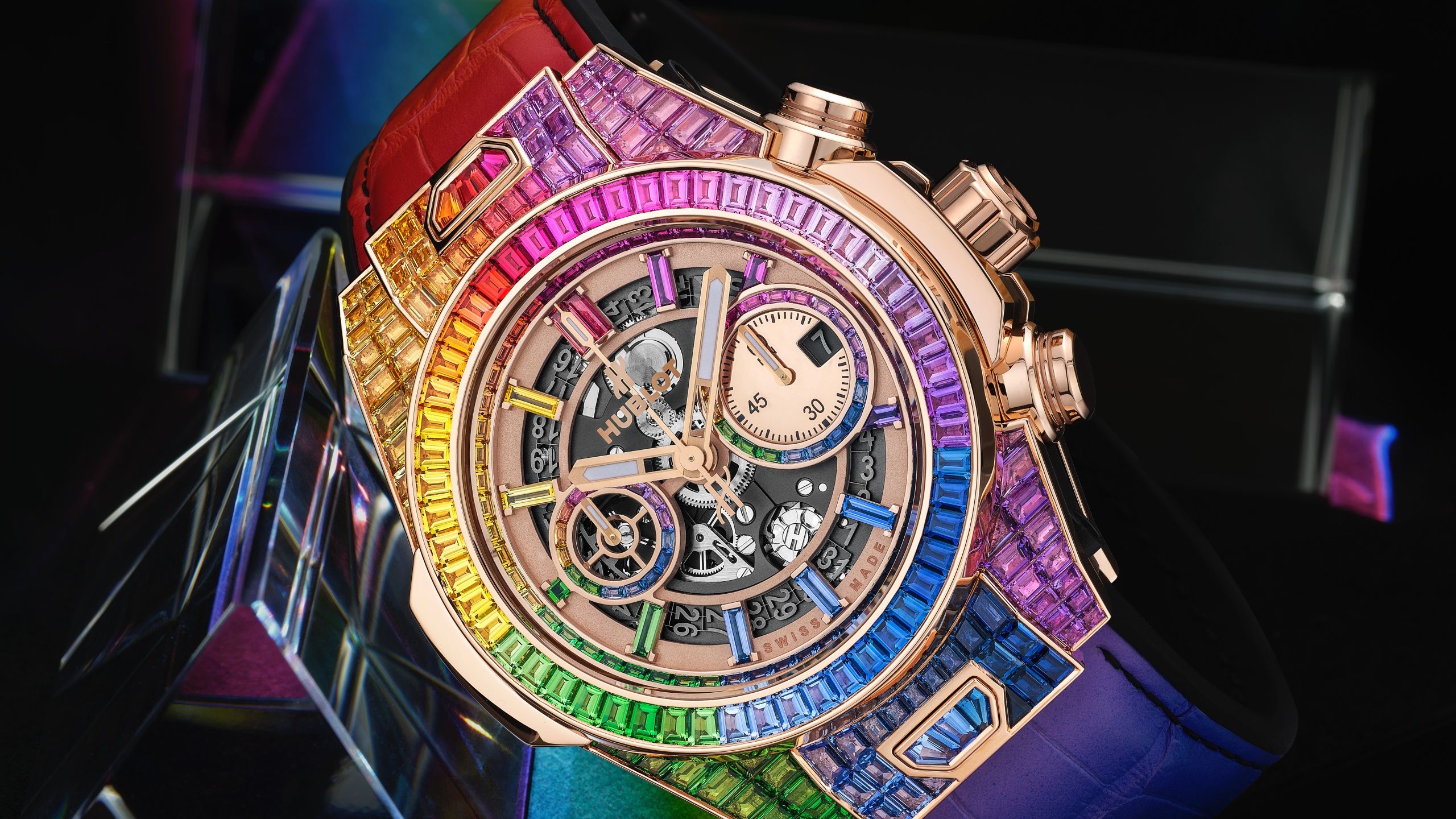 rainbow watches and jewellery pieces to light up your wrist in living colour