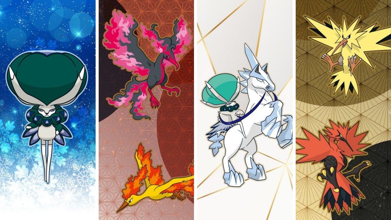 The Pokemon Company Shares New Year Mobile Wallpaper Featuring Calyrex, Zapdos, Moltres And More